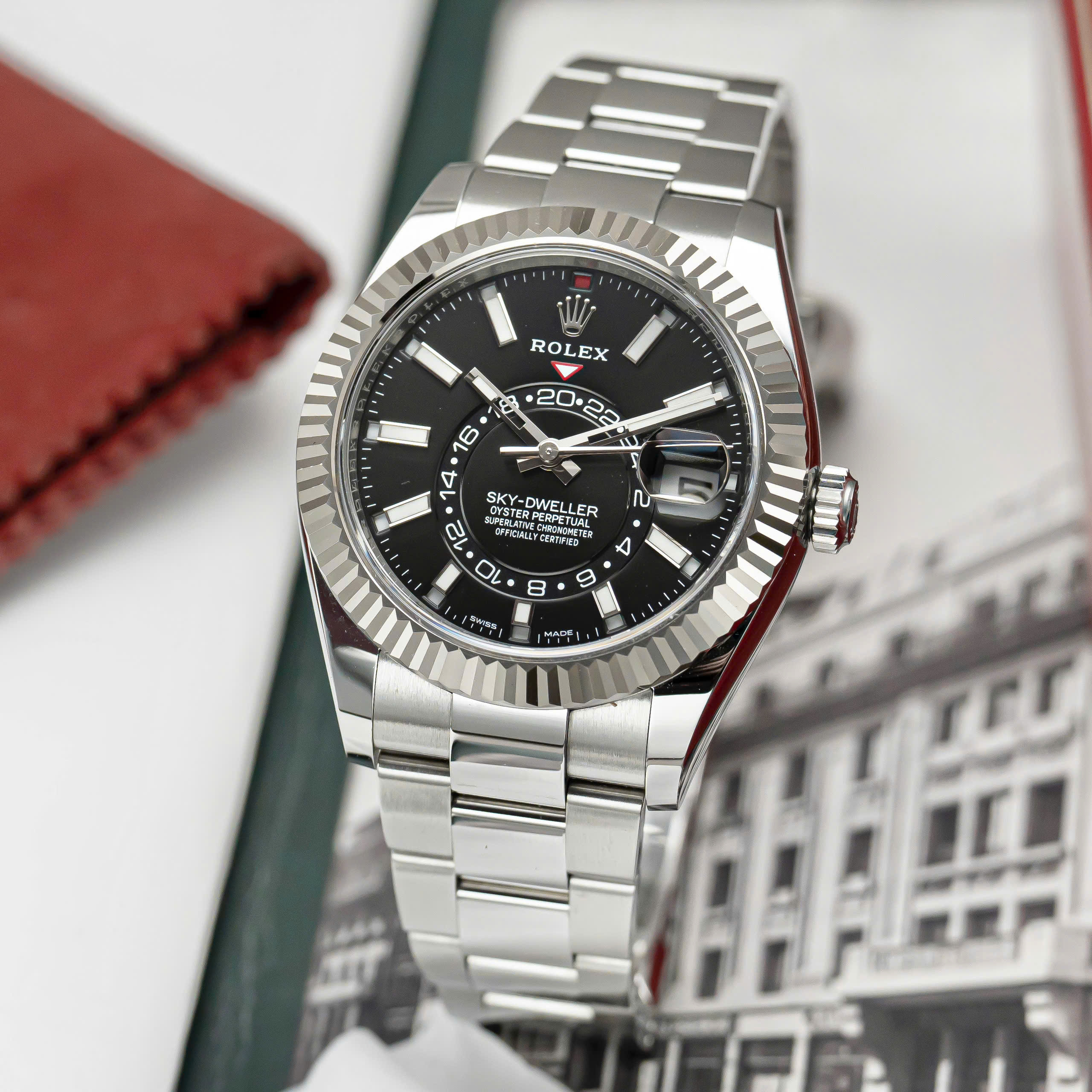 Rolex Sky-Dweller Bright Black 326934 Rolex Sky-Dweller Bright Black 326934