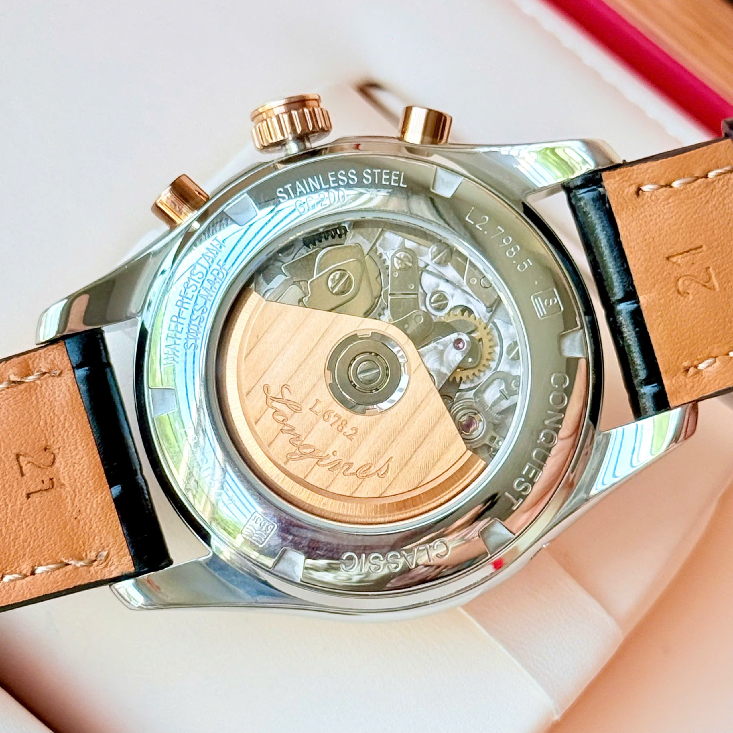 Longines Conquest Chronograph Moonphase L2.798.5.72.3 Longines Conquest Chronograph Moonphase L2.798.5.72.3