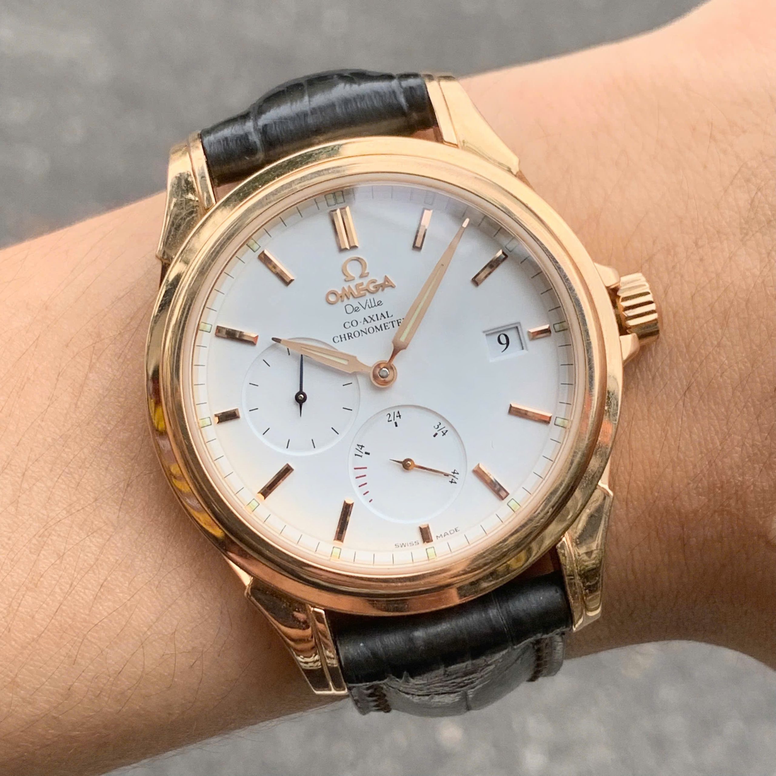 Omega Deville Co-Axial Chronometer 18K 4652.20.32 Omega Deville Co-Axial Chronometer 18K 4652.20.32
