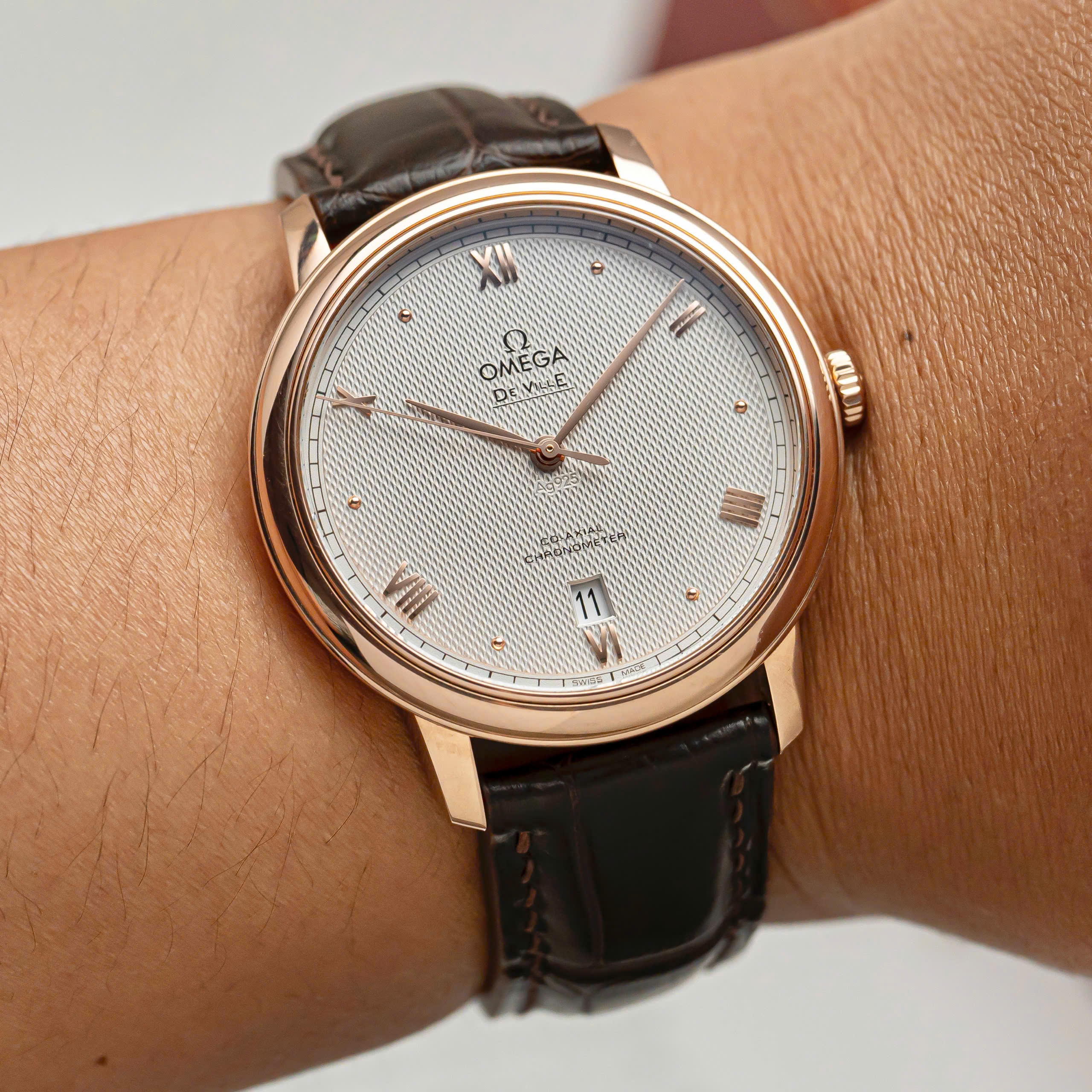 6 Omega DeVille Prestige 25th Anniversary 424.53.40.20.99.001