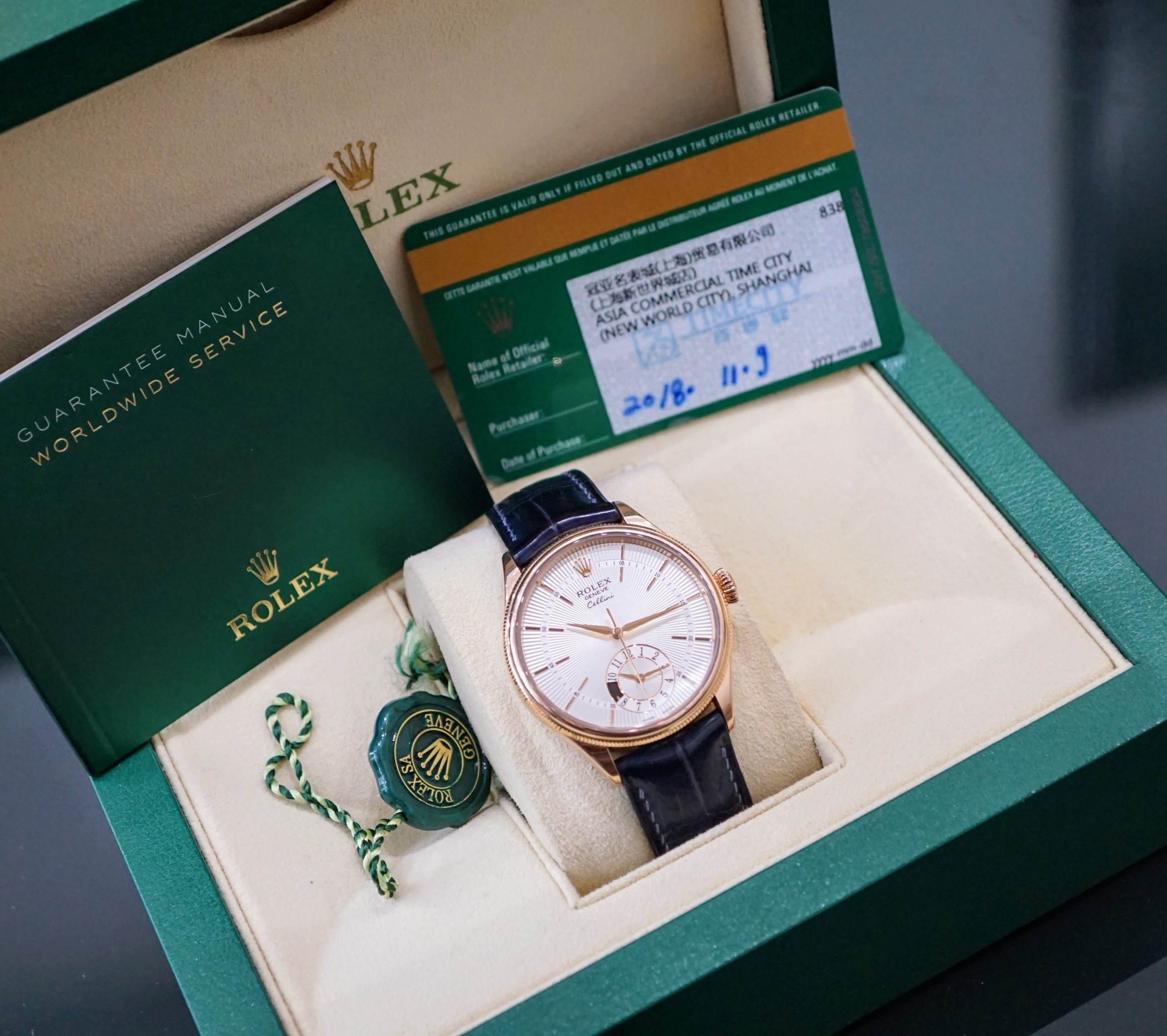 Rolex Cellini 50525 Dual Time Rolex Cellini 50525 Dual Time