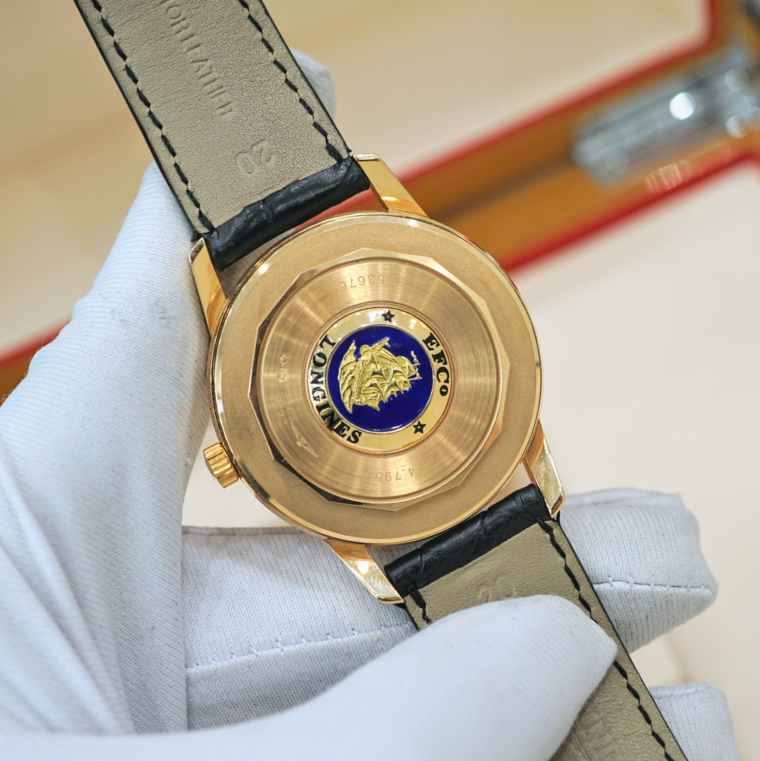 Longines Heritage Flagship L4.795.8.78.2 18k Rose Gold Longines Heritage Flagship L4.795.8.78.2 18k Rose Gold