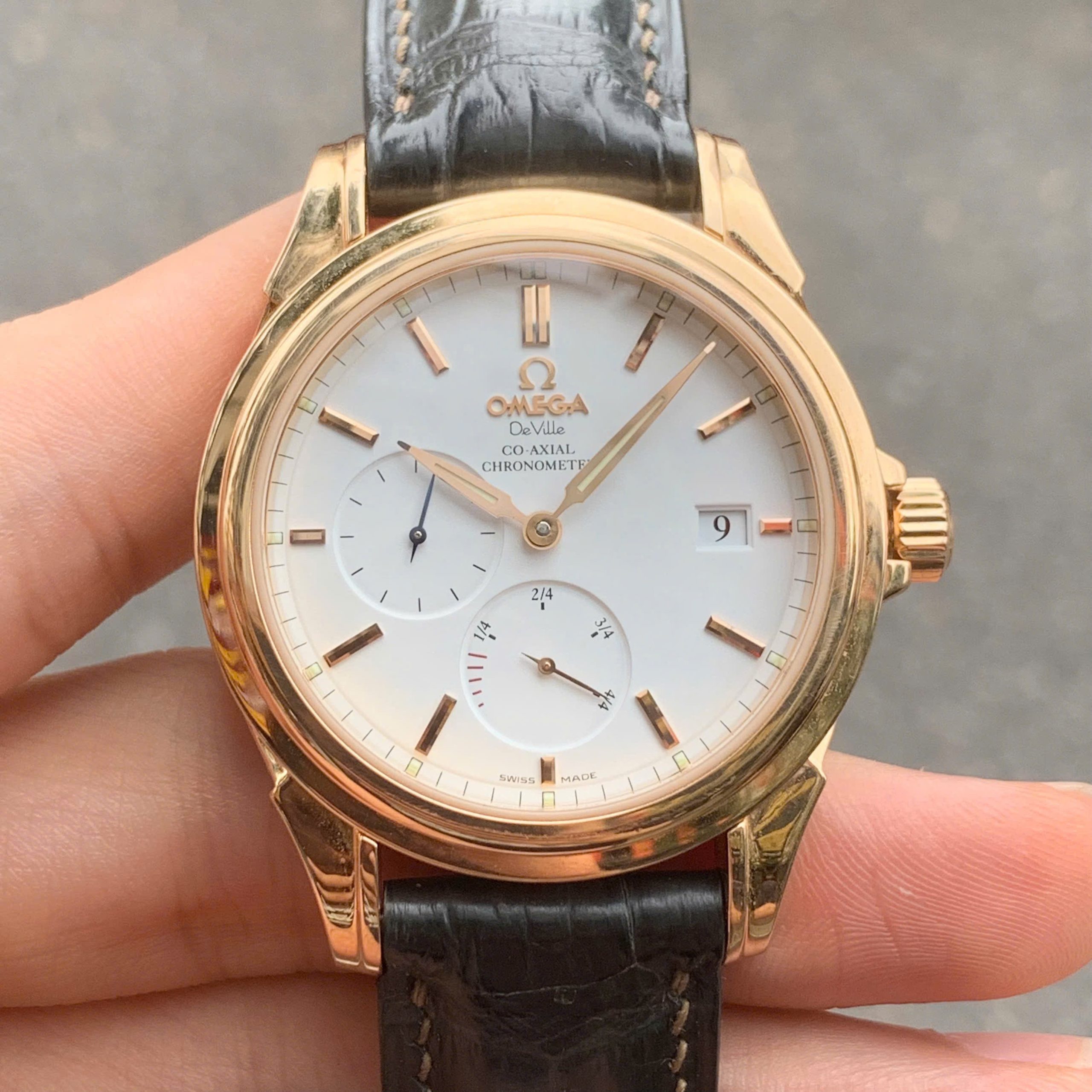 Omega Deville Co-Axial Chronometer 18K 4652.20.32 Omega Deville Co-Axial Chronometer 18K 4652.20.32