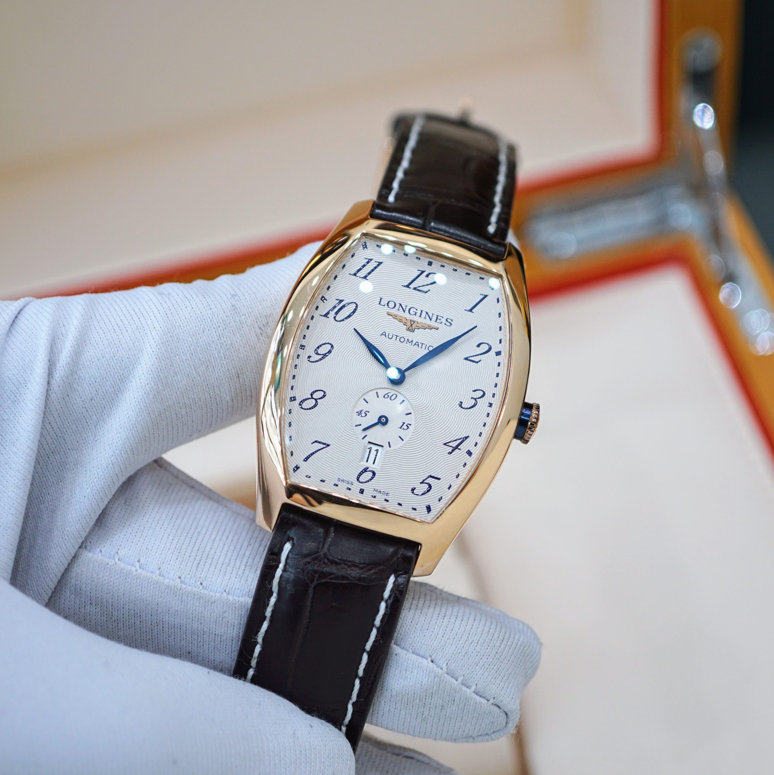 Đồng hồ Longines Longines Evidenza Solid Gold L2.642.8.73.4 Cũ Đồng hồ Longines Longines Evidenza Solid Gold L2.642.8.73.4 Cũ