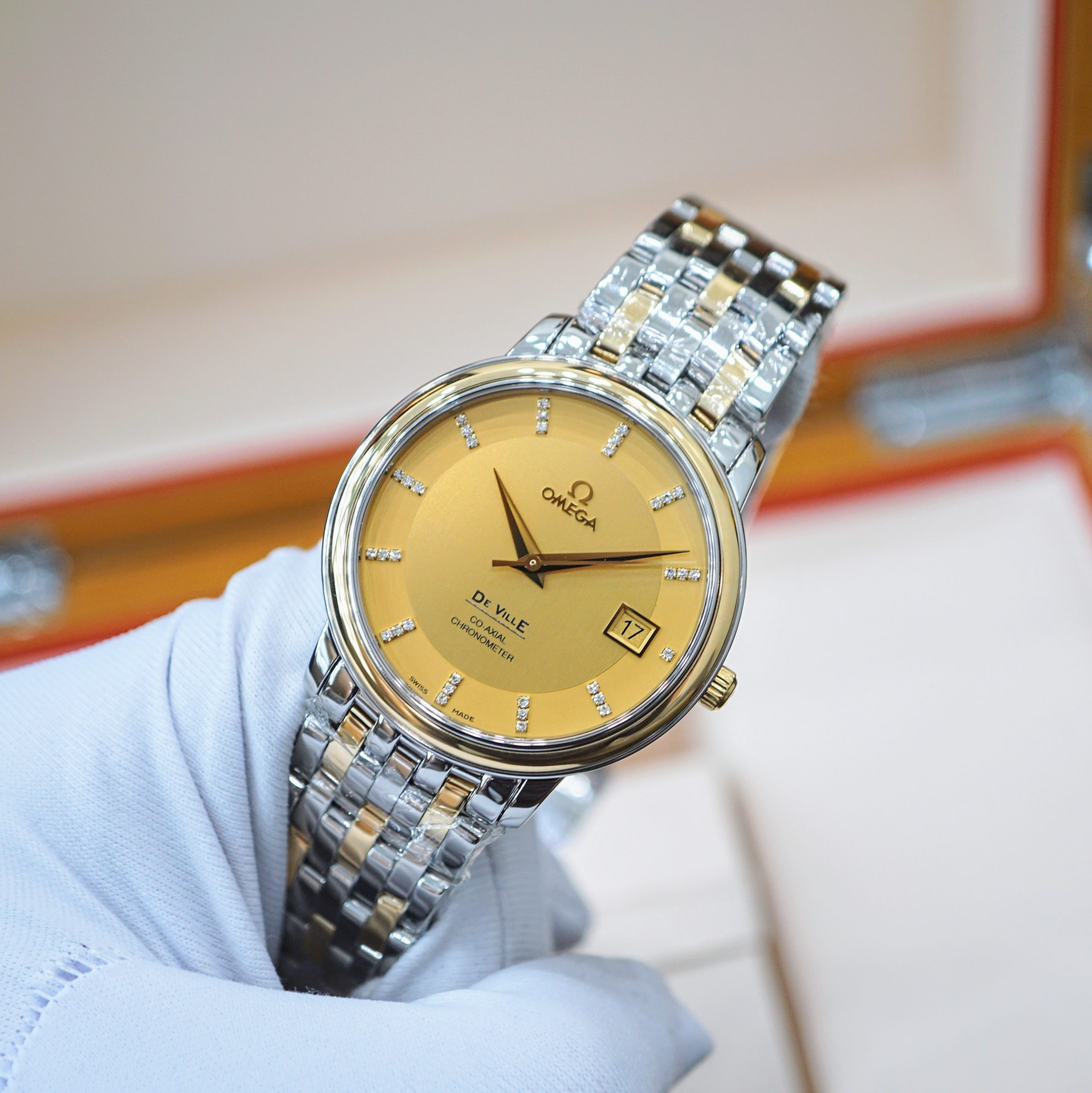 Omega DeVille Prestige Diamond 4374.15.00 Omega DeVille Prestige Diamond 4374.15.00