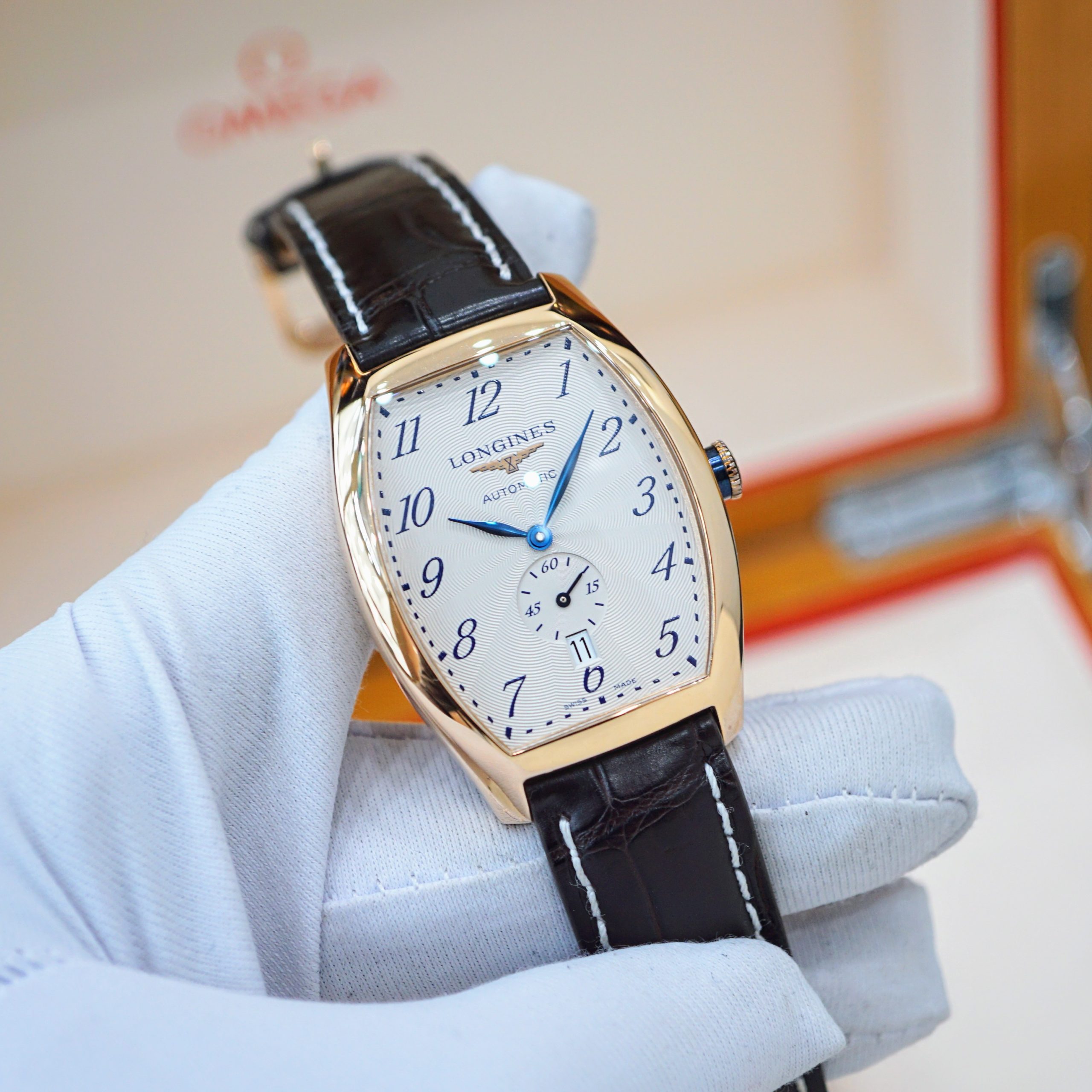Đồng hồ Longines Longines Evidenza Solid Gold L2.642.8.73.4 Cũ Đồng hồ Longines Longines Evidenza Solid Gold L2.642.8.73.4 Cũ