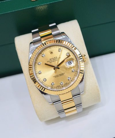 Đồng hồ Rolex Datejust 126333 Champagne Cũ