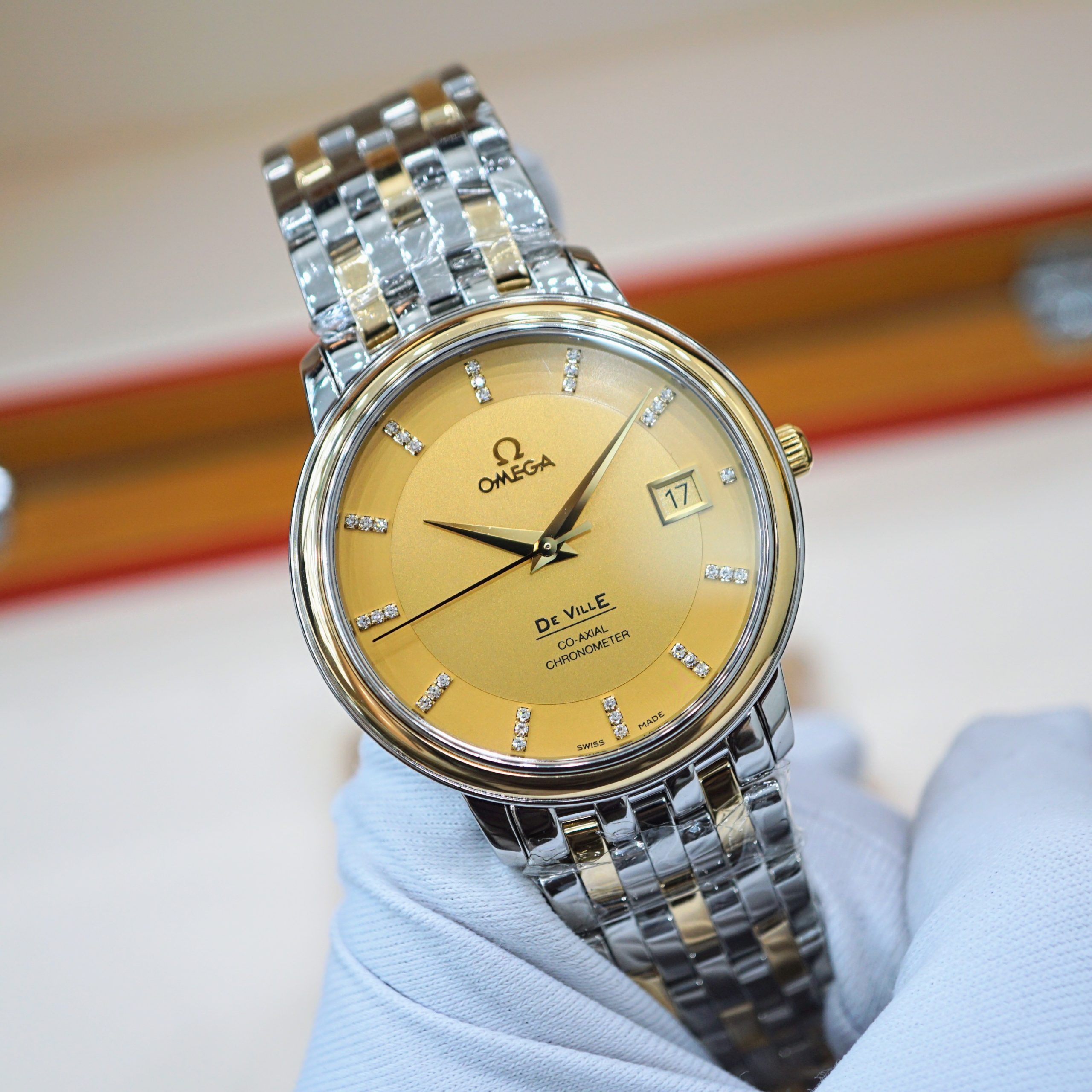 Omega DeVille Prestige Diamond 4374.15.00 Omega DeVille Prestige Diamond 4374.15.00