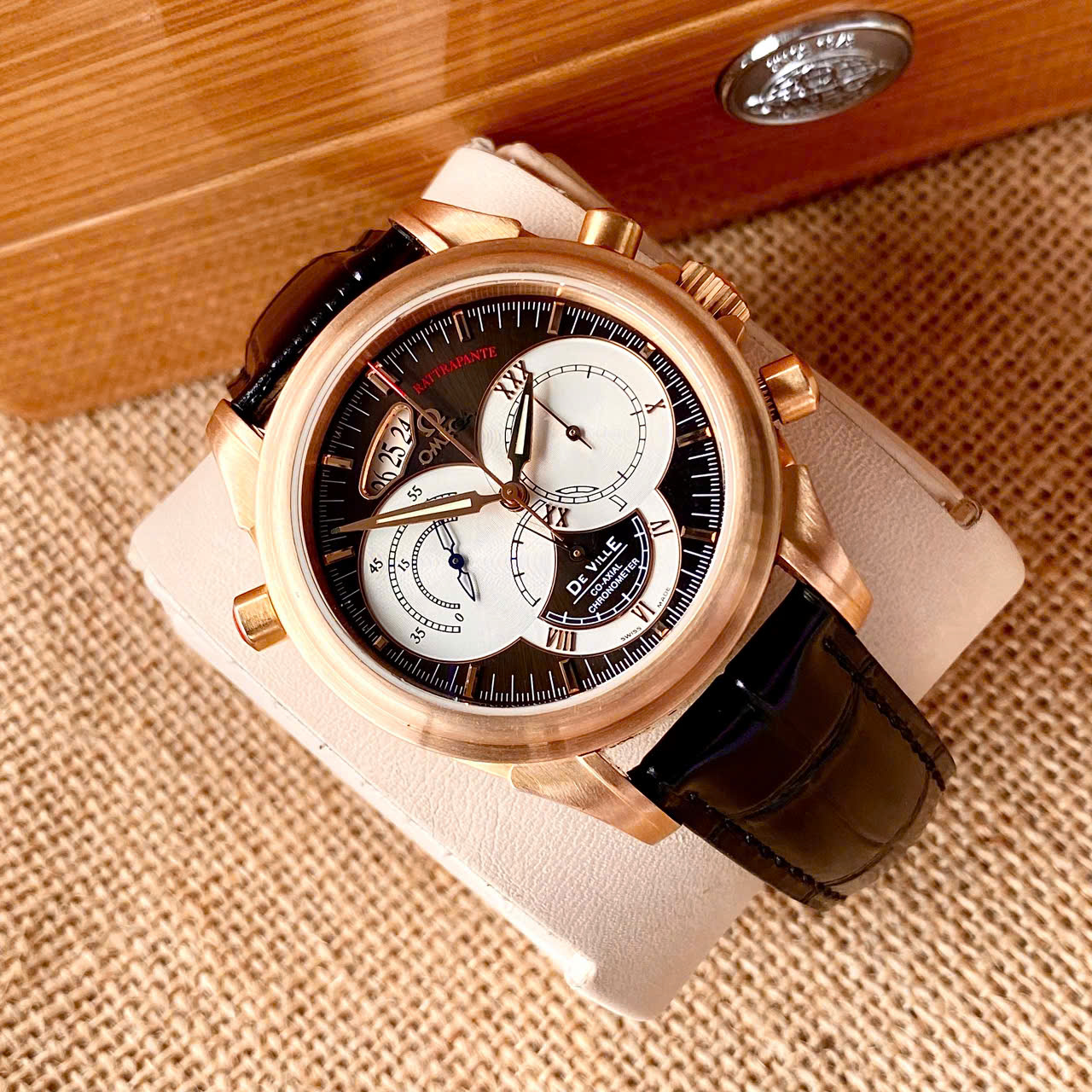 Omega De Ville Co-Axial Rattrapante 4648.60.37 Cũ Omega De Ville Co-Axial Rattrapante 4648.60.37 Cũ