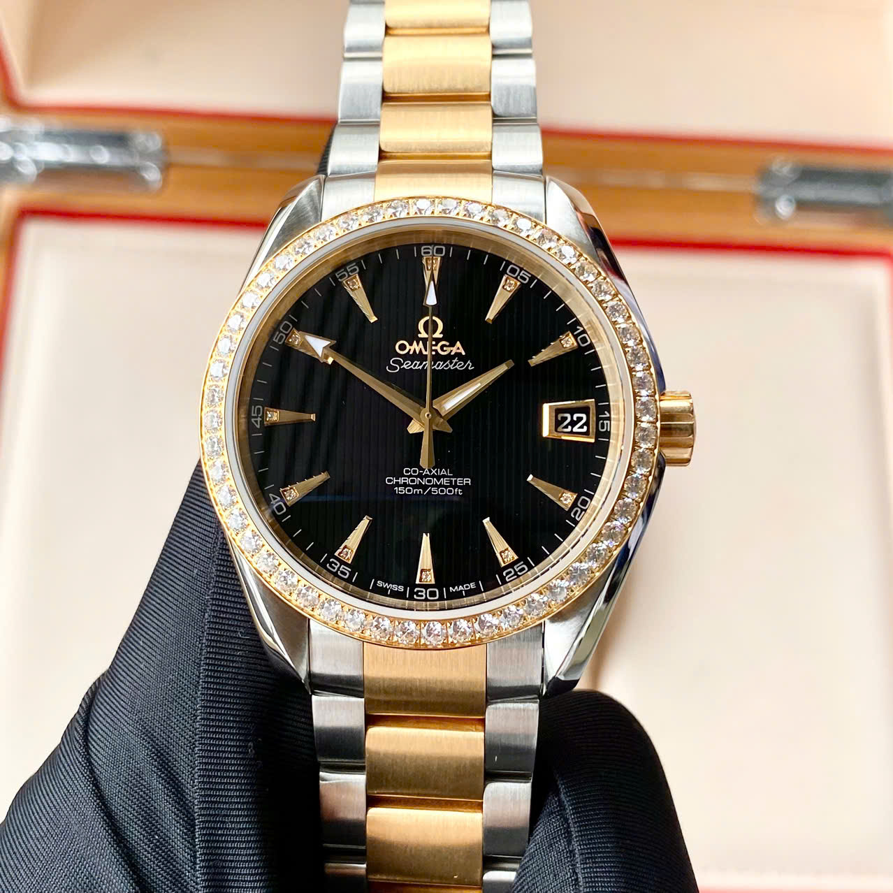 Đồng hồ Omega Seamaster Aqua Terra 231.25.39.21.51.002 Cũ Đồng hồ Omega Seamaster Aqua Terra 231.25.39.21.51.002 Cũ