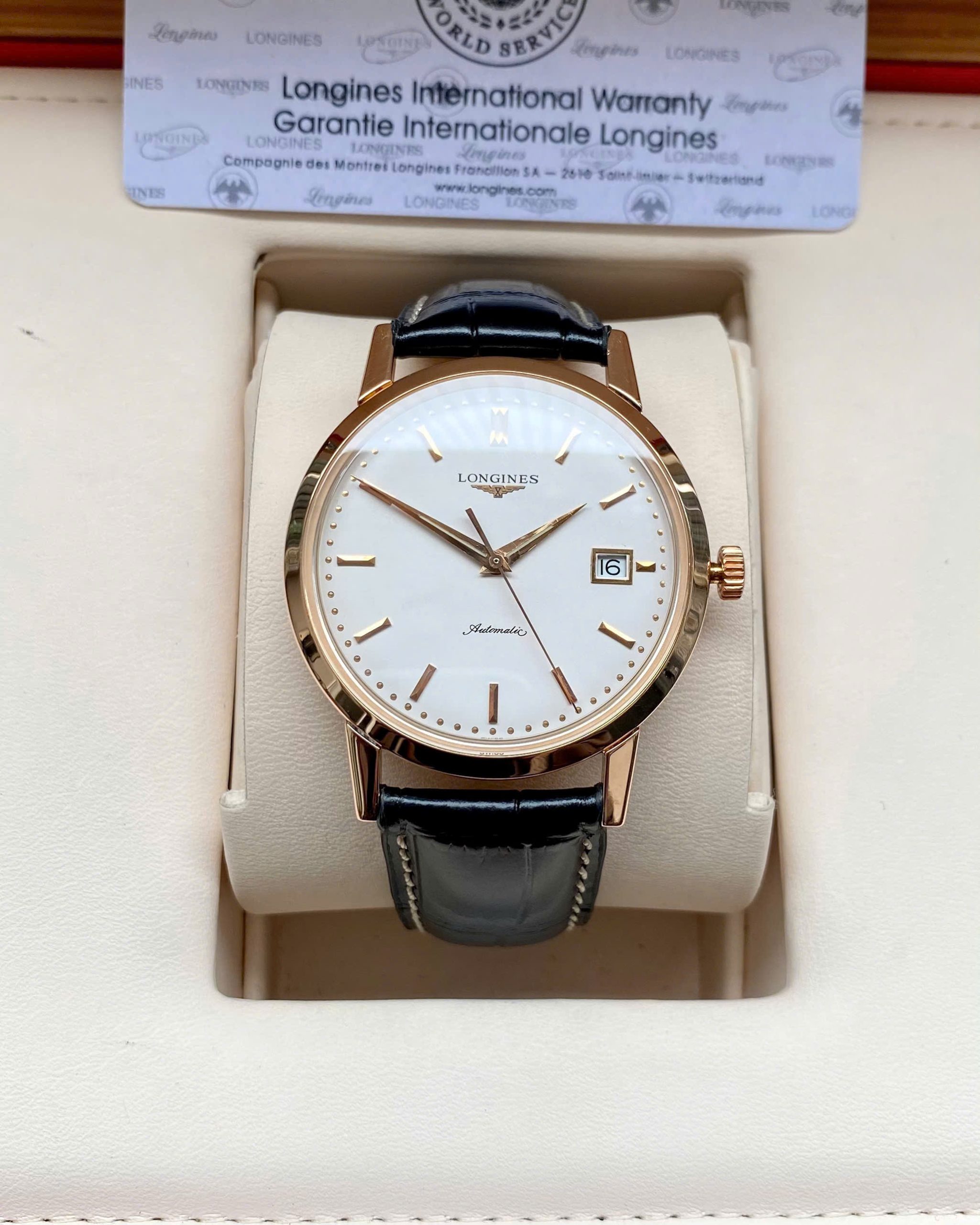 Đồng hồ Longines Heritage Limited L2.719.8.12.2 Cũ Đồng hồ Longines Heritage Limited L2.719.8.12.2 Cũ