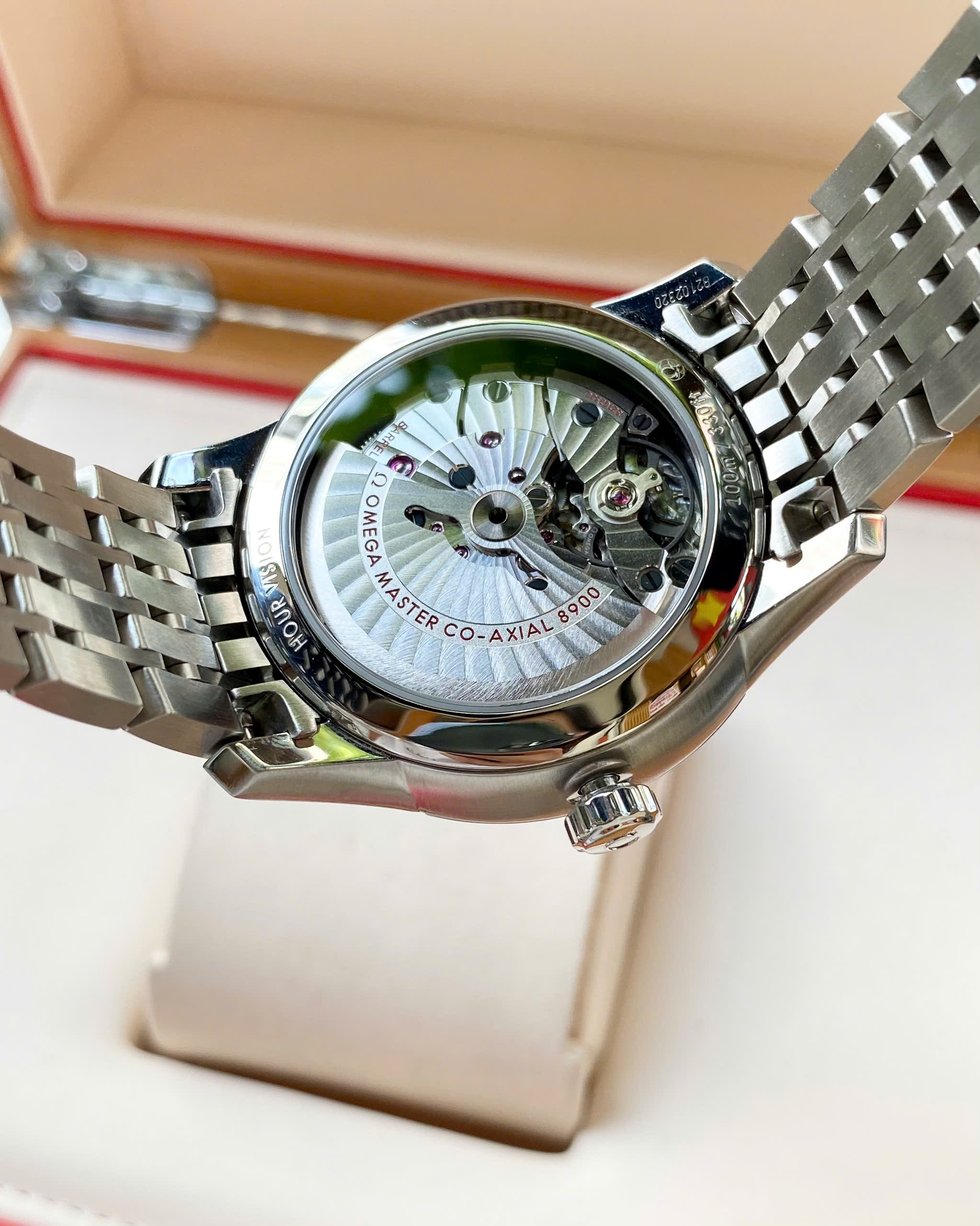 Omega Deville Hour Vision Brown 433.10.41.21.10.001 Omega Deville Hour Vision Brown 433.10.41.21.10.001