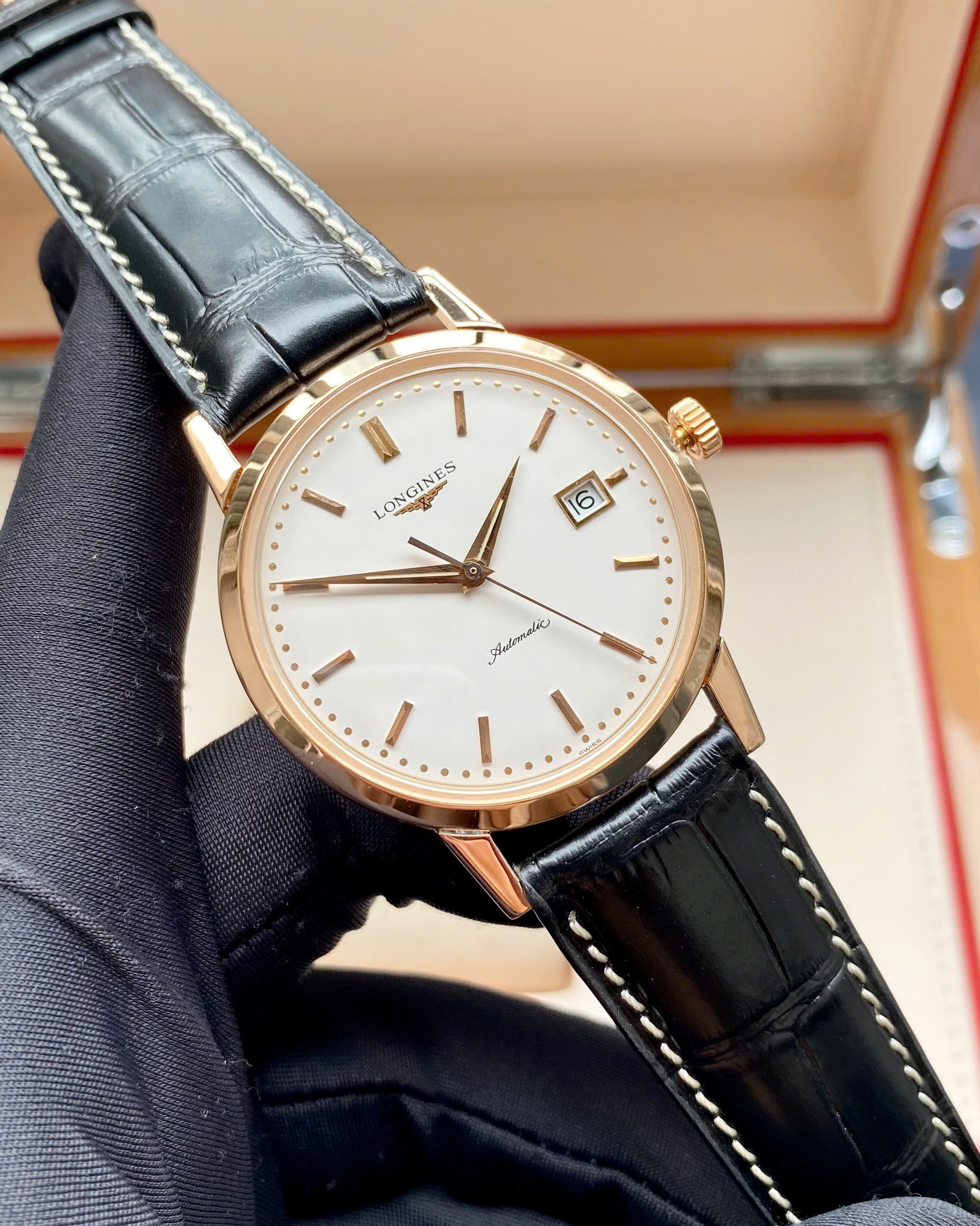 Đồng hồ Longines Heritage Limited L2.719.8.12.2 Cũ Đồng hồ Longines Heritage Limited L2.719.8.12.2 Cũ
