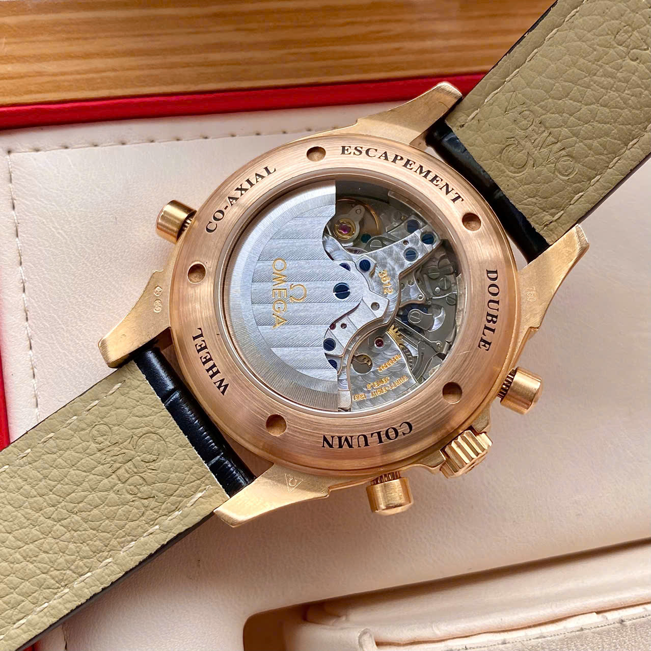 Omega De Ville Co-Axial Rattrapante 4648.60.37 Cũ Omega De Ville Co-Axial Rattrapante 4648.60.37 Cũ