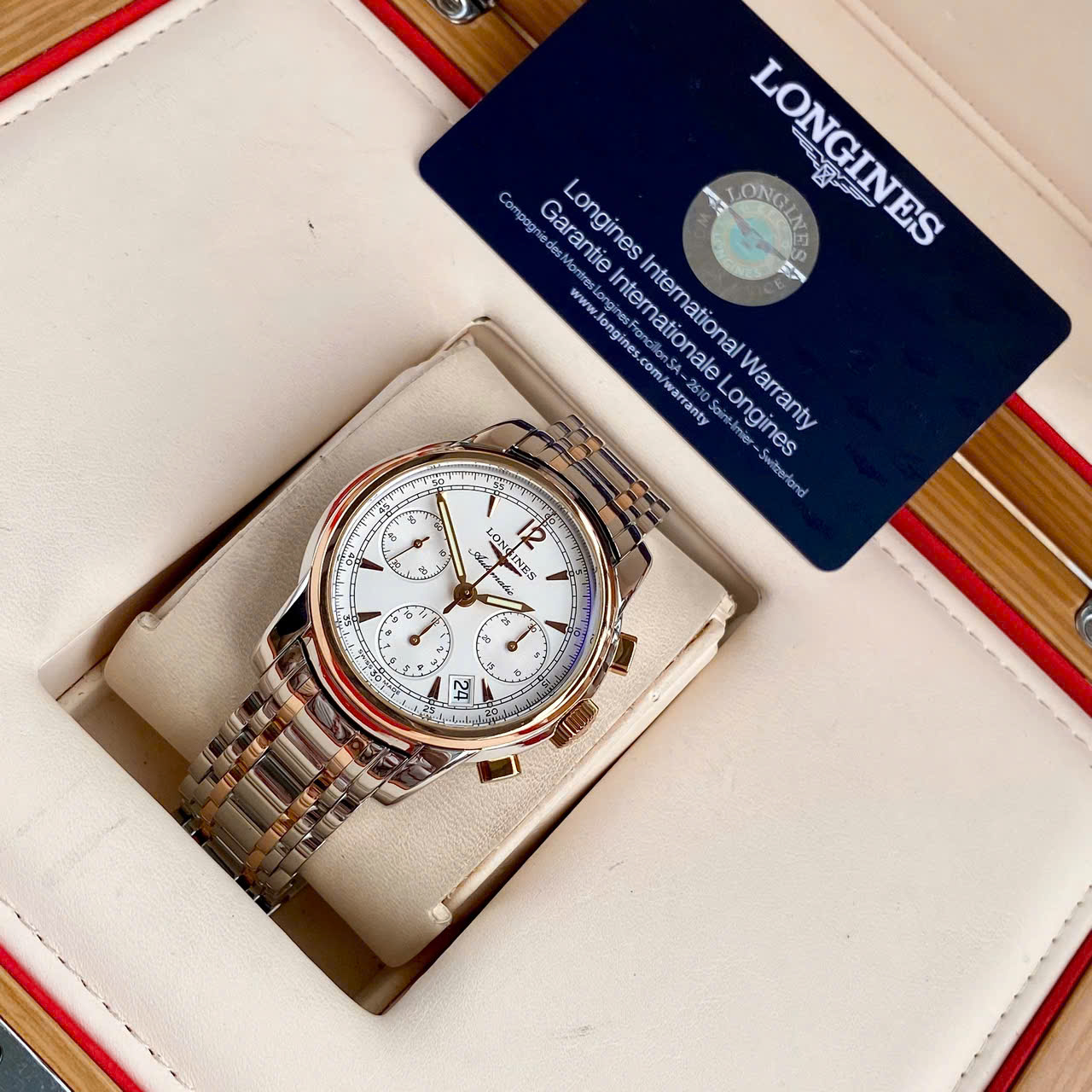 Đồng hồ Longines Saint Imier Chronograph L2.753.5.72.7 Cũ Đồng hồ Longines Saint Imier Chronograph L2.753.5.72.7 Cũ
