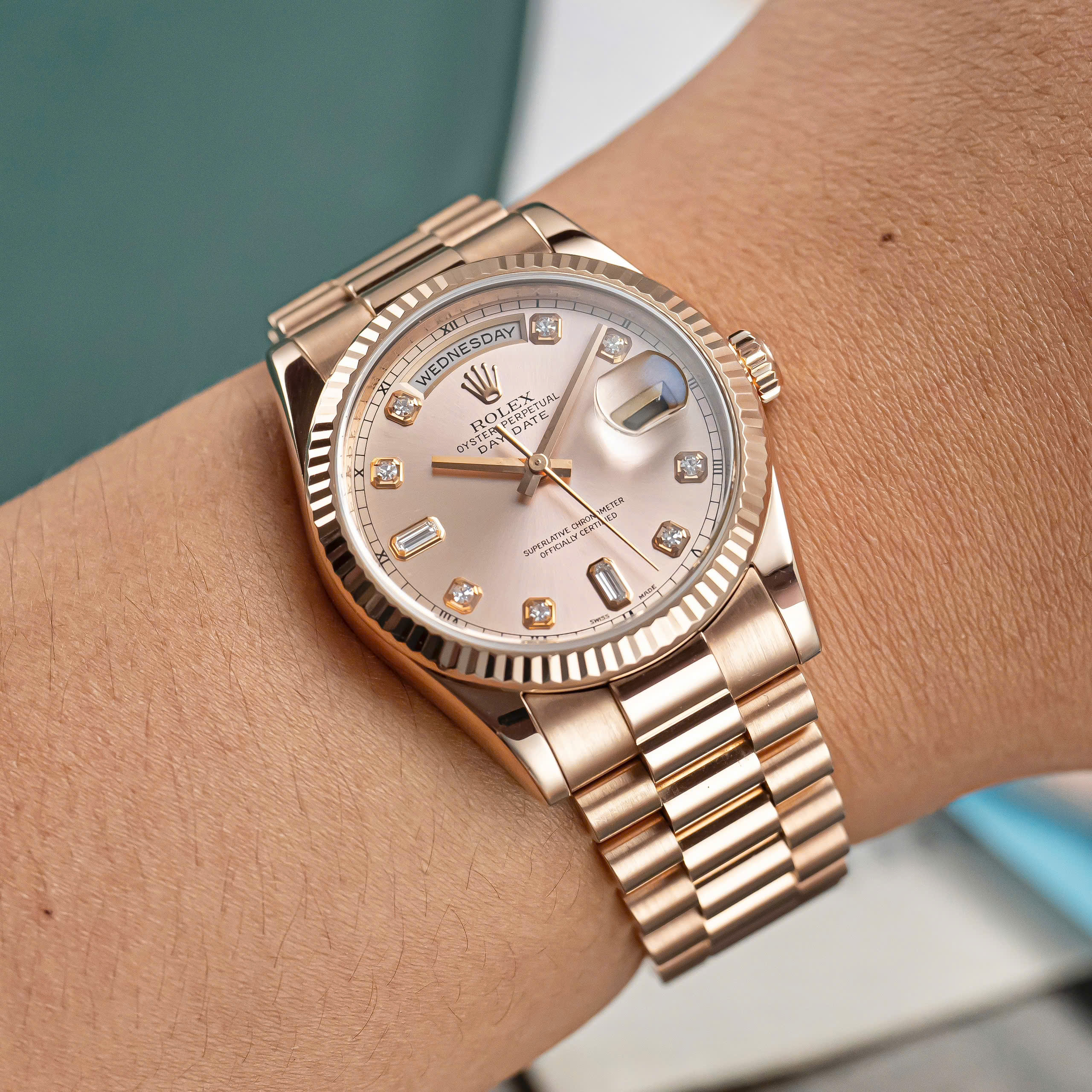 Rolex Day-Date 118235 Sundust Rolex Day-Date 118235 Sundust