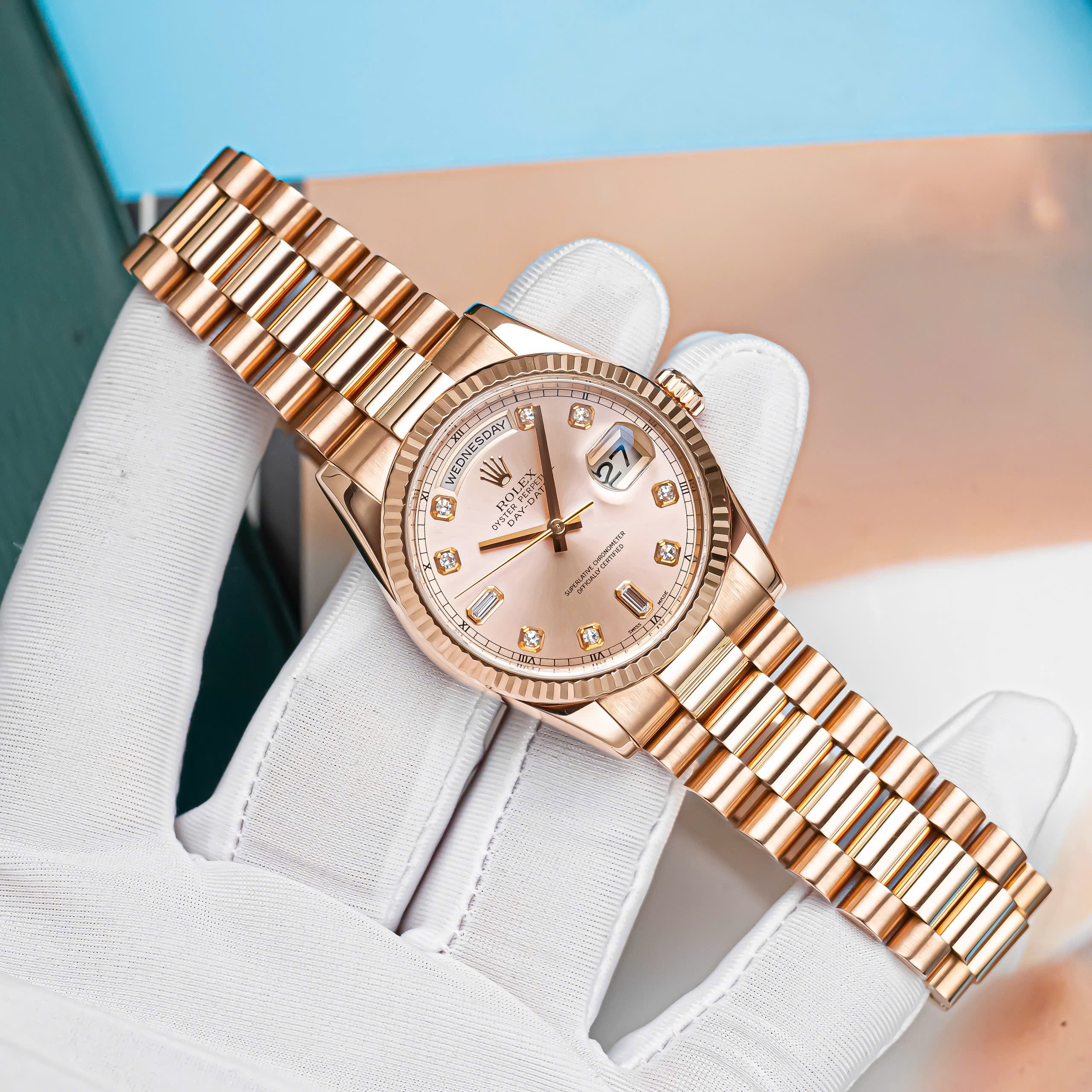 Rolex Day-Date 118235 Sundust Rolex Day-Date 118235 Sundust