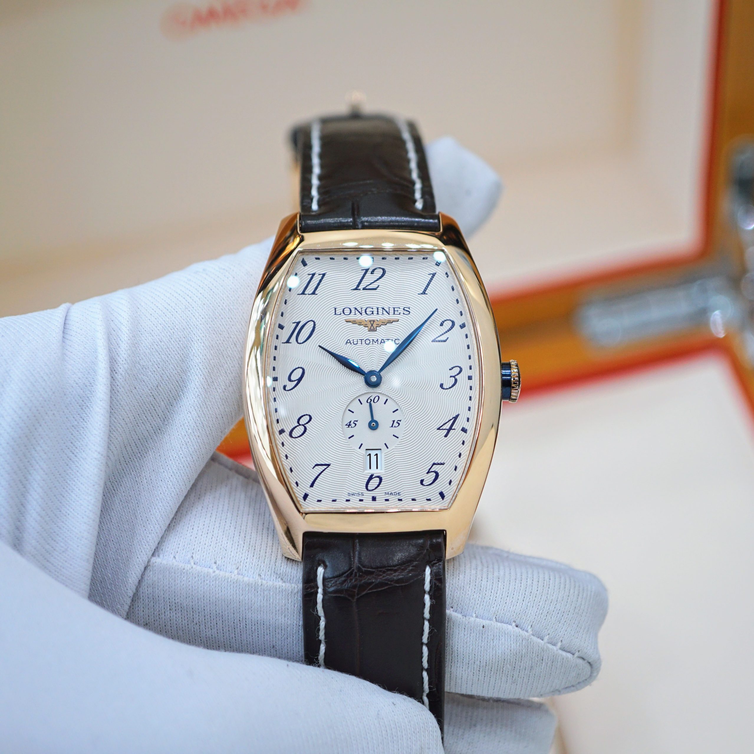 Đồng hồ Longines Longines Evidenza Solid Gold L2.642.8.73.4 Cũ Đồng hồ Longines Longines Evidenza Solid Gold L2.642.8.73.4 Cũ