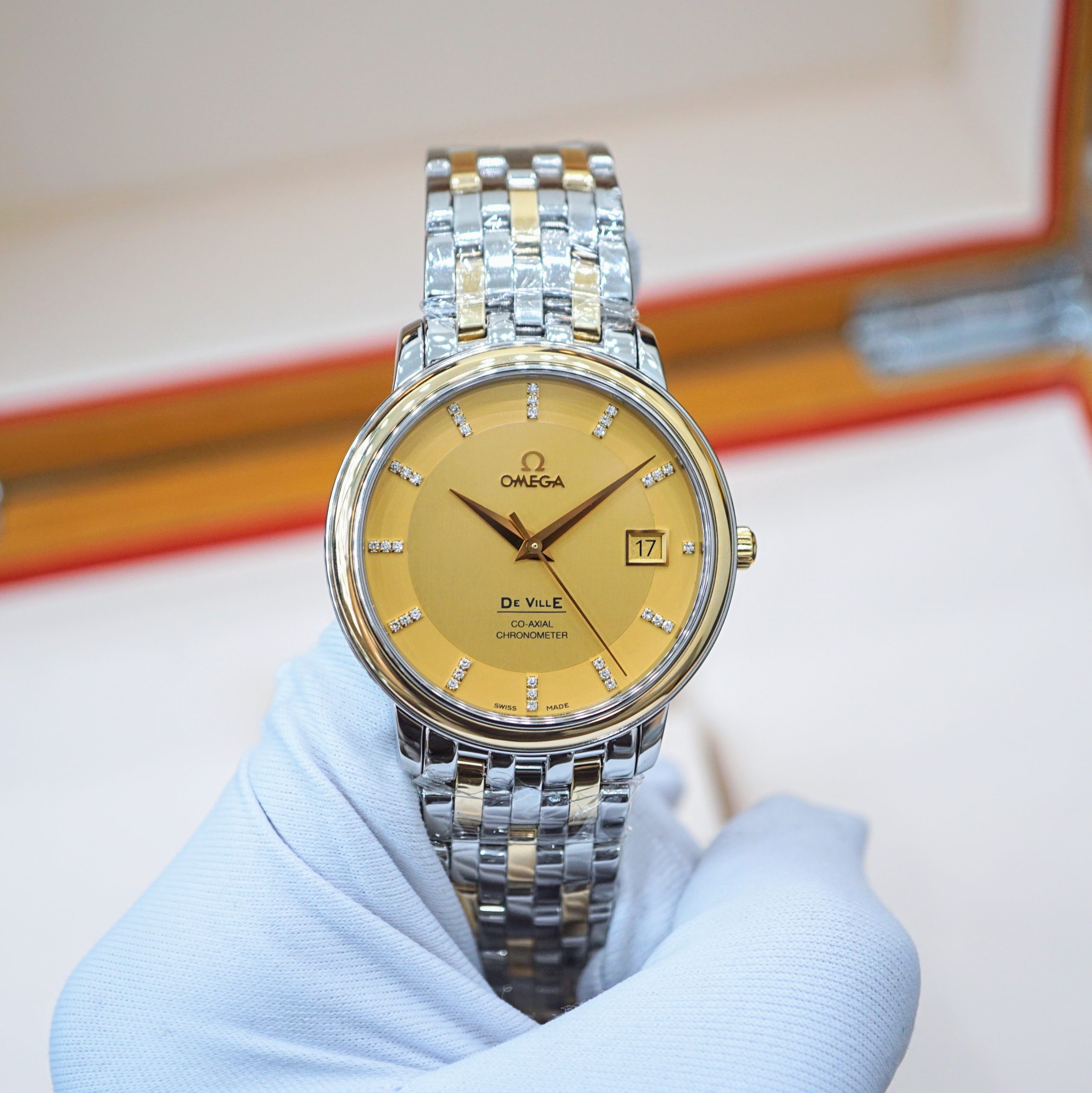 Omega DeVille Prestige Diamond 4374.15.00 Omega DeVille Prestige Diamond 4374.15.00