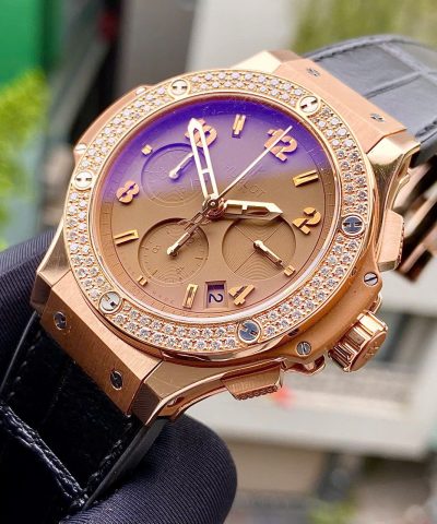 Đồng hồ Hublot Big Bang Chronograp 341.PA.5390.LR.1104 Cũ