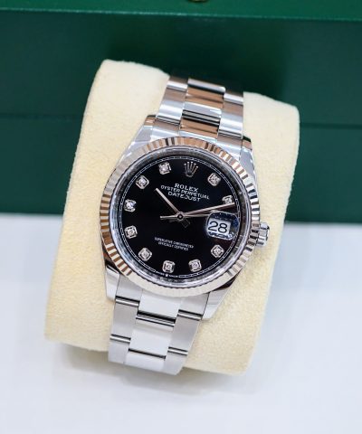 Đồng hồ Rolex Datejust 126234 Black Cũ