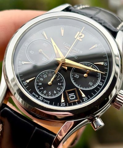 Đồng hồ Longines Heritage Chronograph L2.742.4.56.0 Cũ
