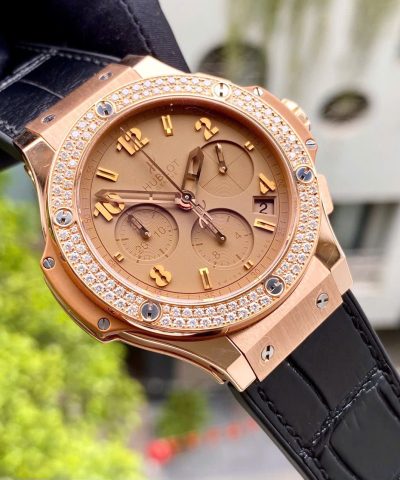Đồng hồ Hublot Big Bang Chronograp 341.PA.5390.LR.1104 Cũ