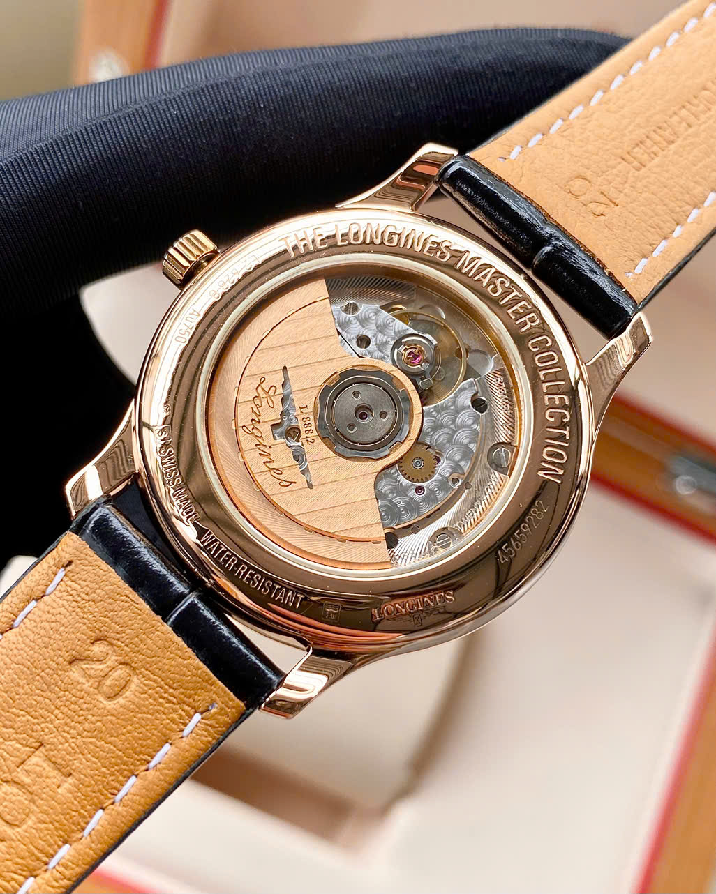Đồng hồ Longines Master Collection Rose Gold 18K L2.628.8.78.3 Cũ Đồng hồ Longines Master Collection Rose Gold 18K L2.628.8.78.3 Cũ