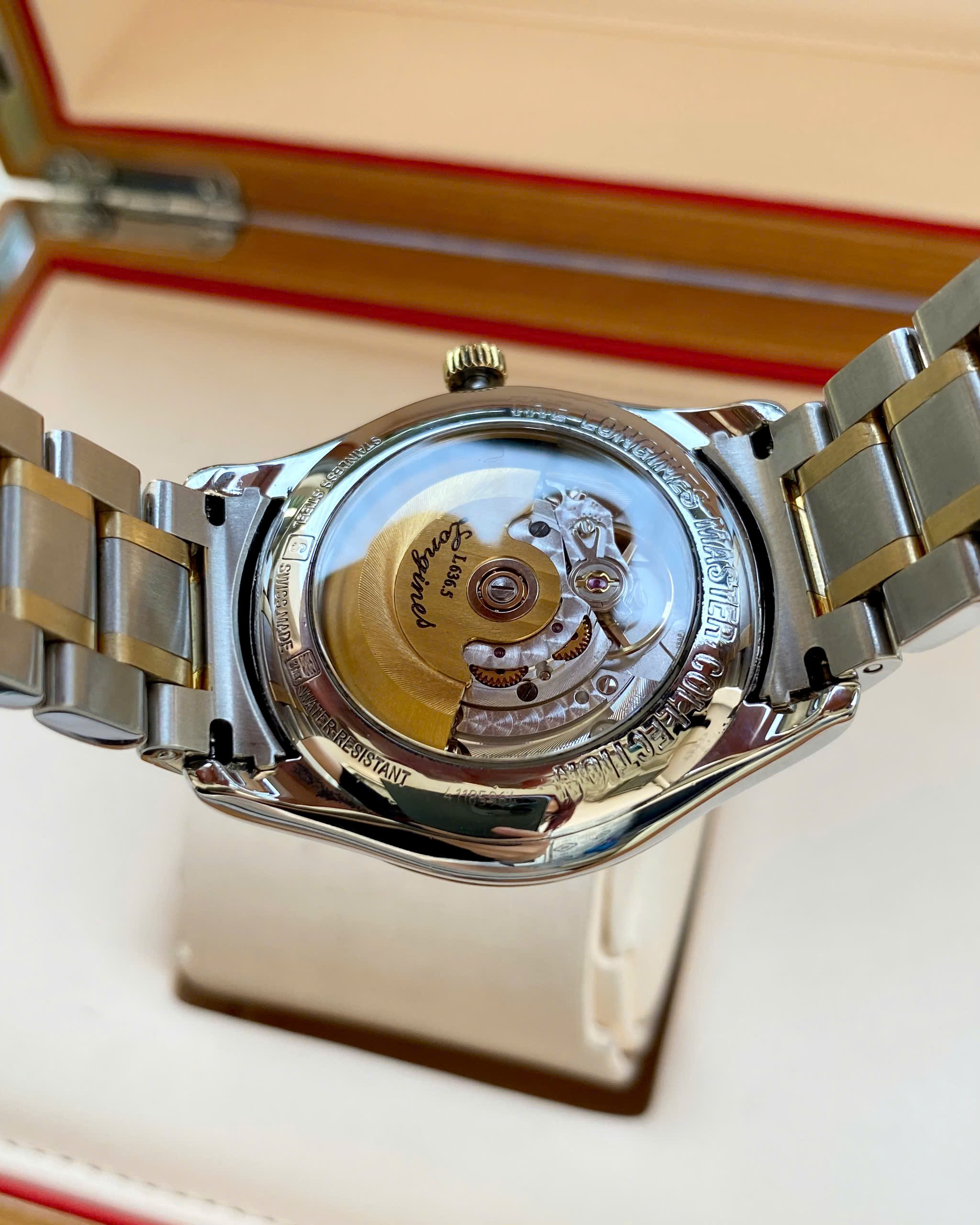 Đồng hồ Longines Master Collection Diamond L2.755.5.38.7 Cũ Đồng hồ Longines Master Collection Diamond L2.755.5.38.7 Cũ
