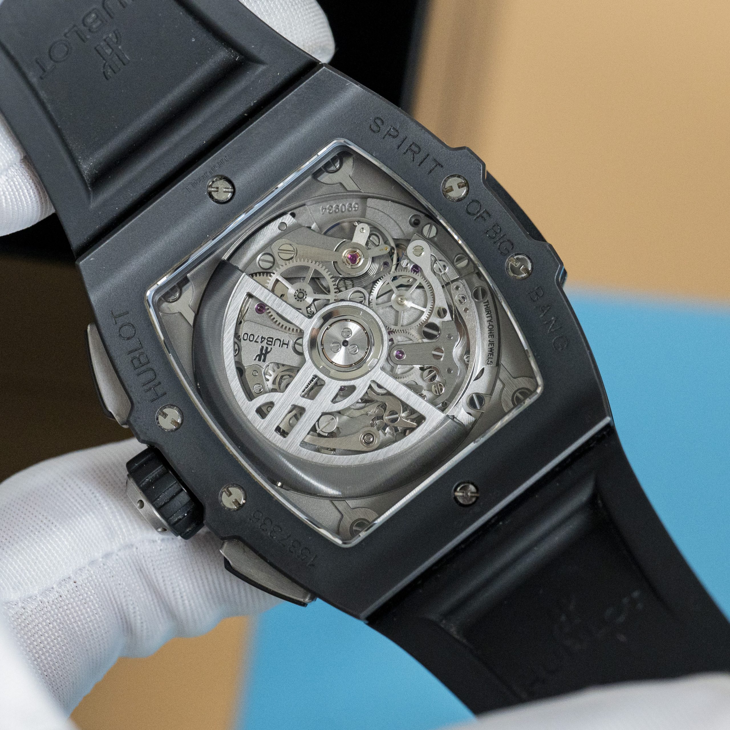 Đồng hồ Hublot Spirit Big Bang Black Magic 642.CI.0170.RX Cũ Đồng hồ Hublot Spirit Big Bang Black Magic 642.CI.0170.RX Cũ