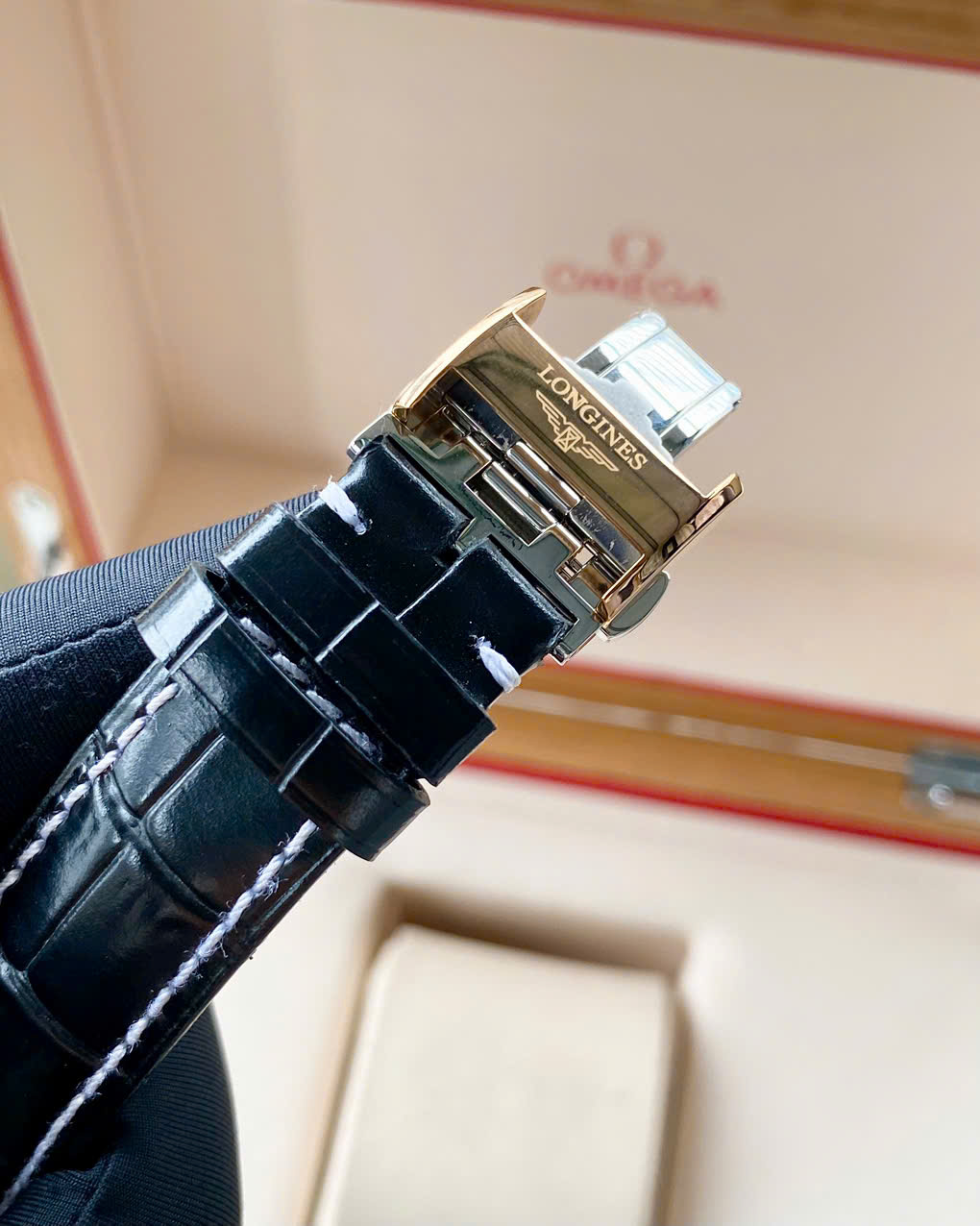 Đồng hồ Longines Master Collection Rose Gold 18K L2.628.8.78.3 Cũ Đồng hồ Longines Master Collection Rose Gold 18K L2.628.8.78.3 Cũ