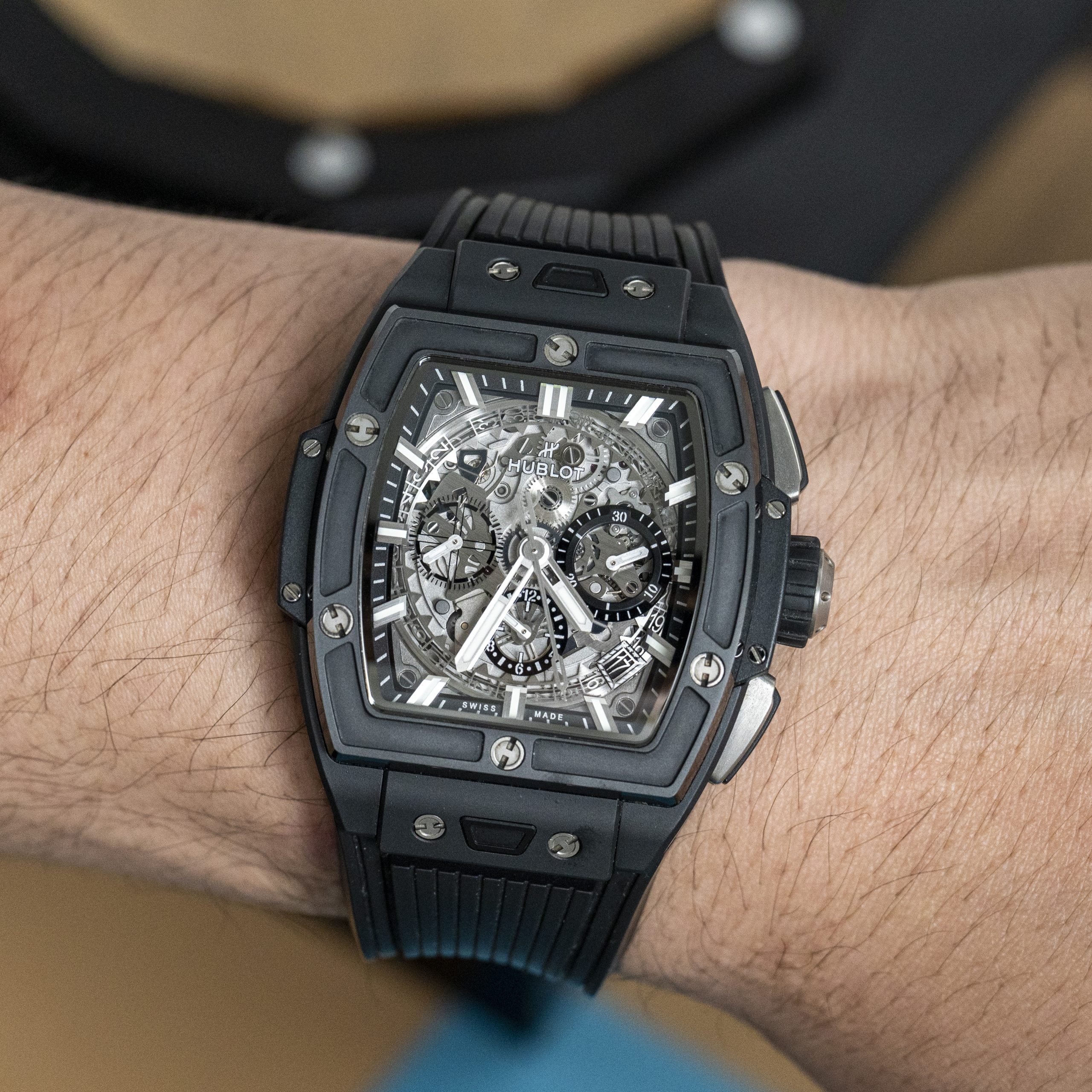 Đồng hồ Hublot Spirit Big Bang Black Magic 642.CI.0170.RX Cũ Đồng hồ Hublot Spirit Big Bang Black Magic 642.CI.0170.RX Cũ
