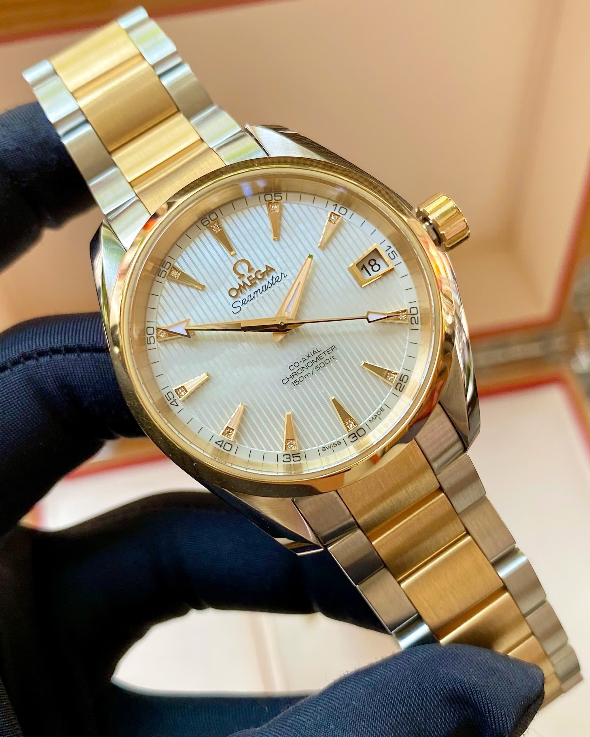 Đồng hồ Omega Seamaster Aqua Terra 231.20.39.21.55.002 Cũ Đồng hồ Omega Seamaster Aqua Terra 231.20.39.21.55.002 Cũ
