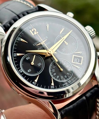Đồng hồ Longines Heritage Chronograph L2.742.4.56.0 Cũ