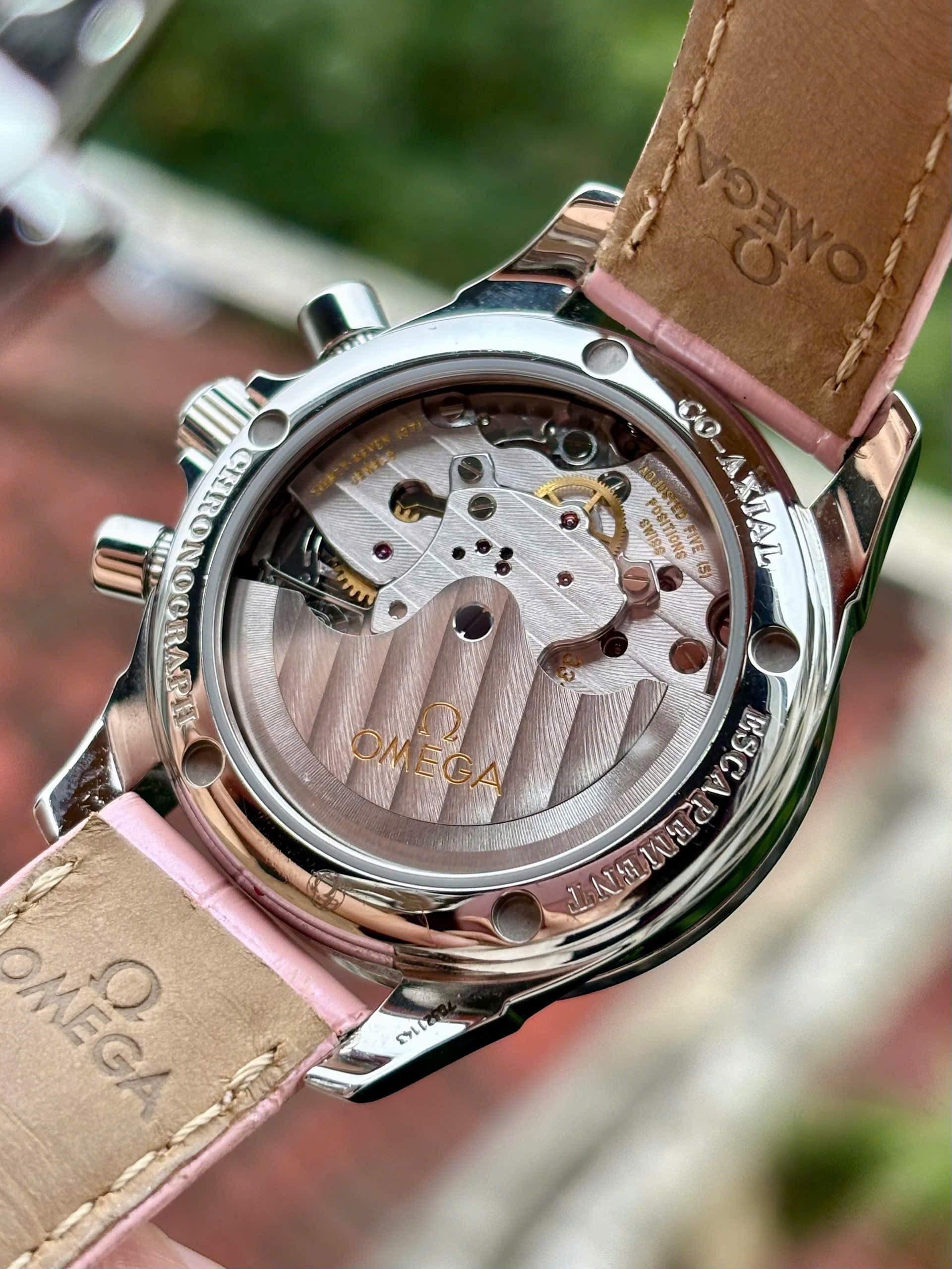 Đồng hồ Omega Deville Chronoscope Diamond 4877.74.34 Cũ Đồng hồ Omega Deville Chronoscope Diamond 4877.74.34 Cũ