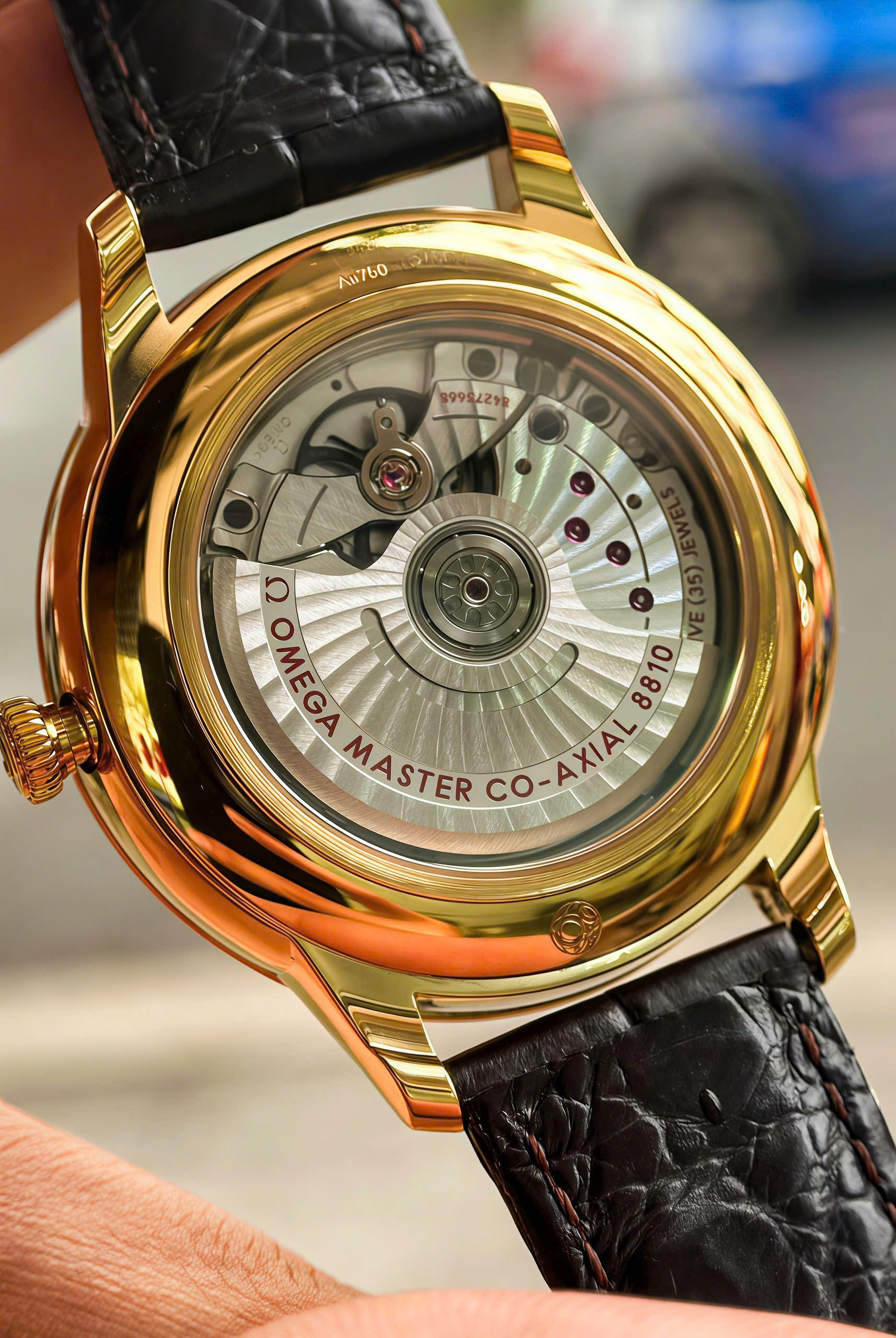 Đồng hồ Omega DeVille Prestige Green 434.53.41.21.10.001 Cũ Đồng hồ Omega DeVille Prestige Green 434.53.41.21.10.001 Cũ
