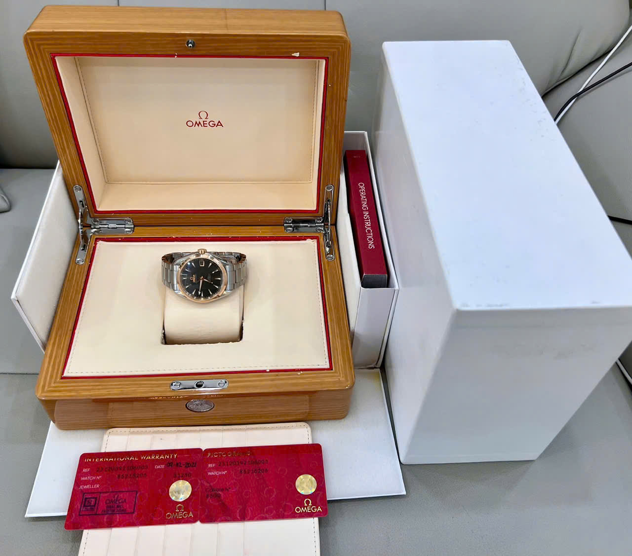 z7611740148125_f8f96e5fcc176e8daac0439afe67bfe7 Đồng hồ Omega Seamaster Aqua Terra 231.20.39.21.06.003 Cũ