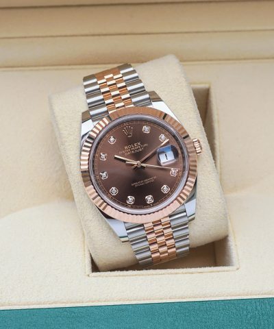 Đồng hồ Rolex Datejust 126331 Chocolate Cũ