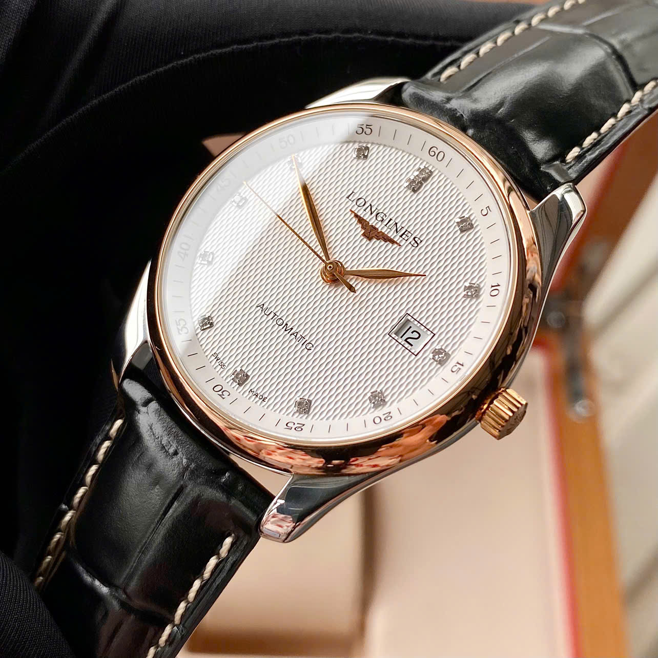 Đồng hồ Longines Master Diamond L2.793.5 Cũ Đồng hồ Longines Master Diamond L2.793.5 Cũ