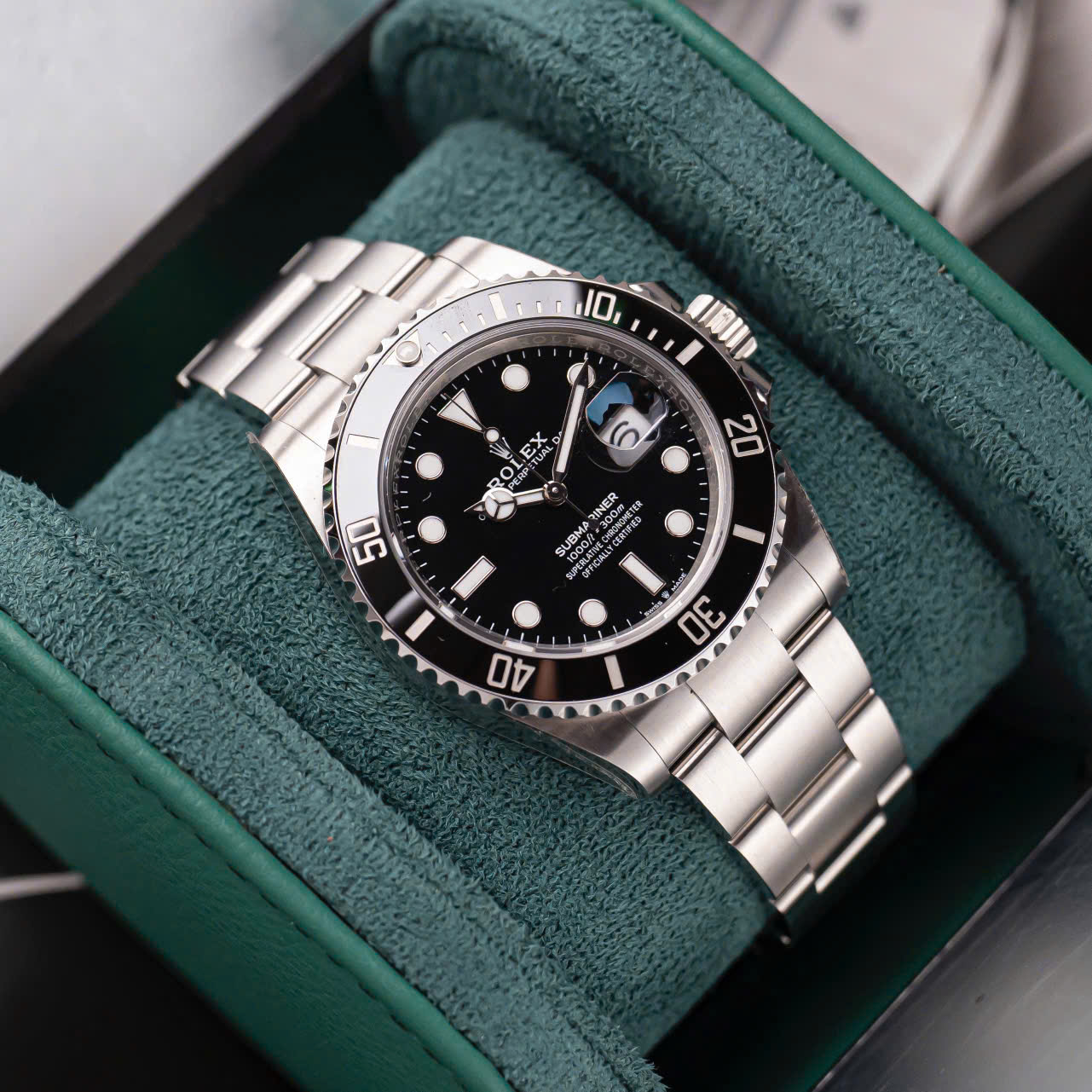 z7615567252498_0f4020bc0fb63d2e9d6be0aefb95a638 Đồng hồ Rolex Submariner Date Oystersteel 126610LN Cũ