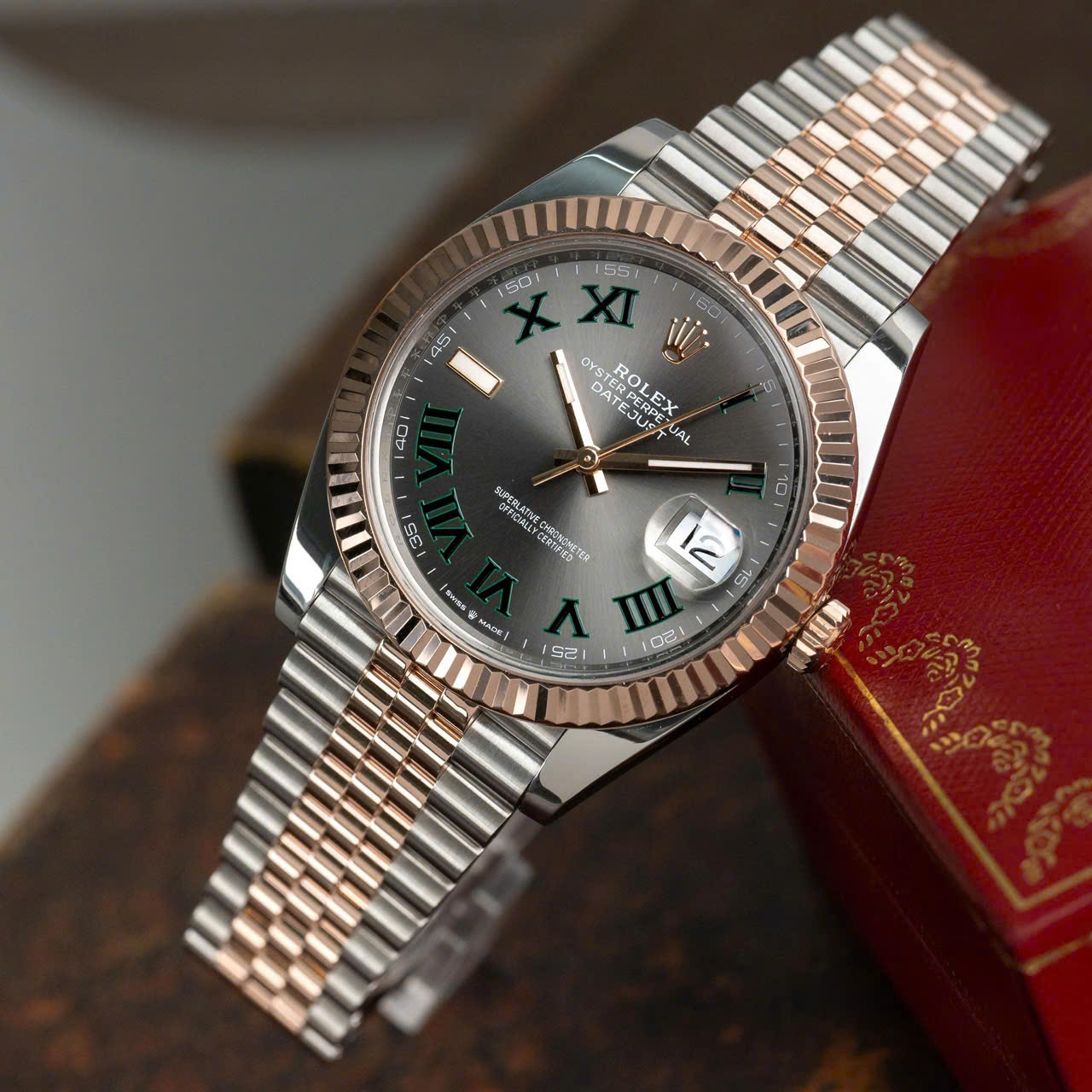 Đồng hồ Rolex Datejust 126331 Wimbledon Cũ Đồng hồ Rolex Datejust 126331 Wimbledon Cũ