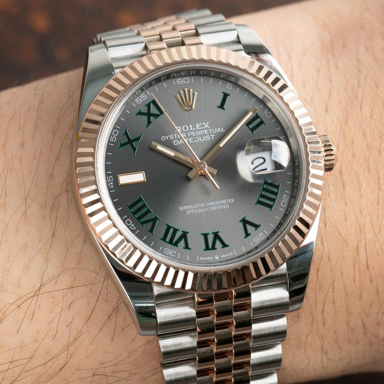 Đồng hồ Rolex Datejust 126331 Wimbledon Cũ Đồng hồ Rolex Datejust 126331 Wimbledon Cũ