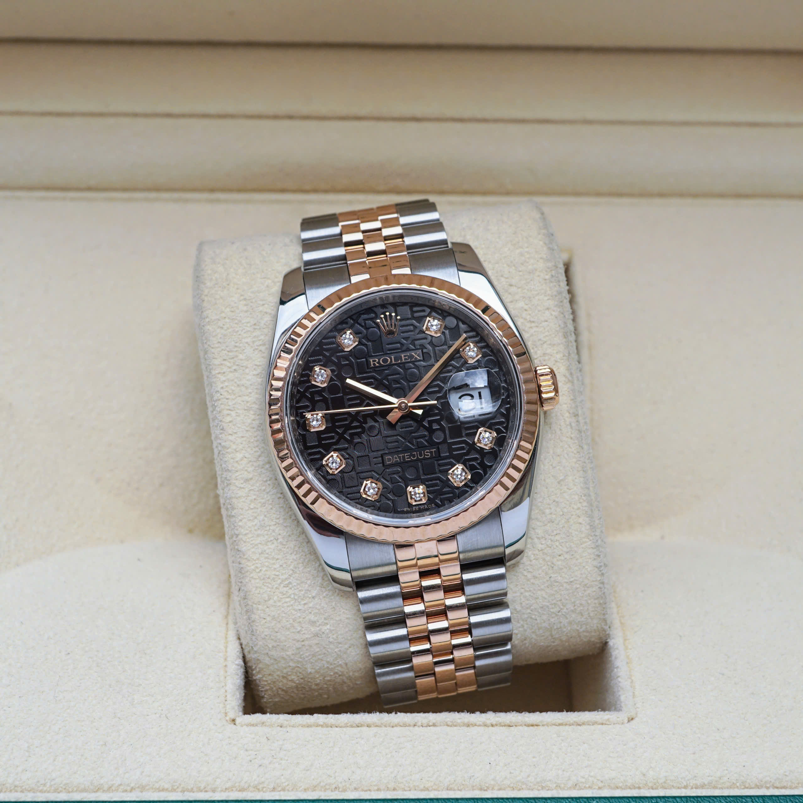 Đồng hồ Rolex Datejust 116231 Vi tính đen 36 mm Cũ Đồng hồ Rolex Datejust 116231 Vi tính đen 36 mm Cũ