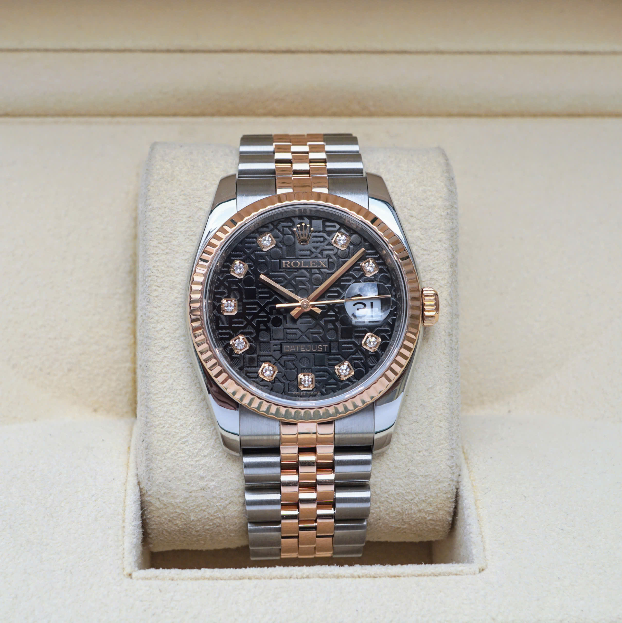 Đồng hồ Rolex Datejust 116231 Vi tính đen 36 mm Cũ Đồng hồ Rolex Datejust 116231 Vi tính đen 36 mm Cũ