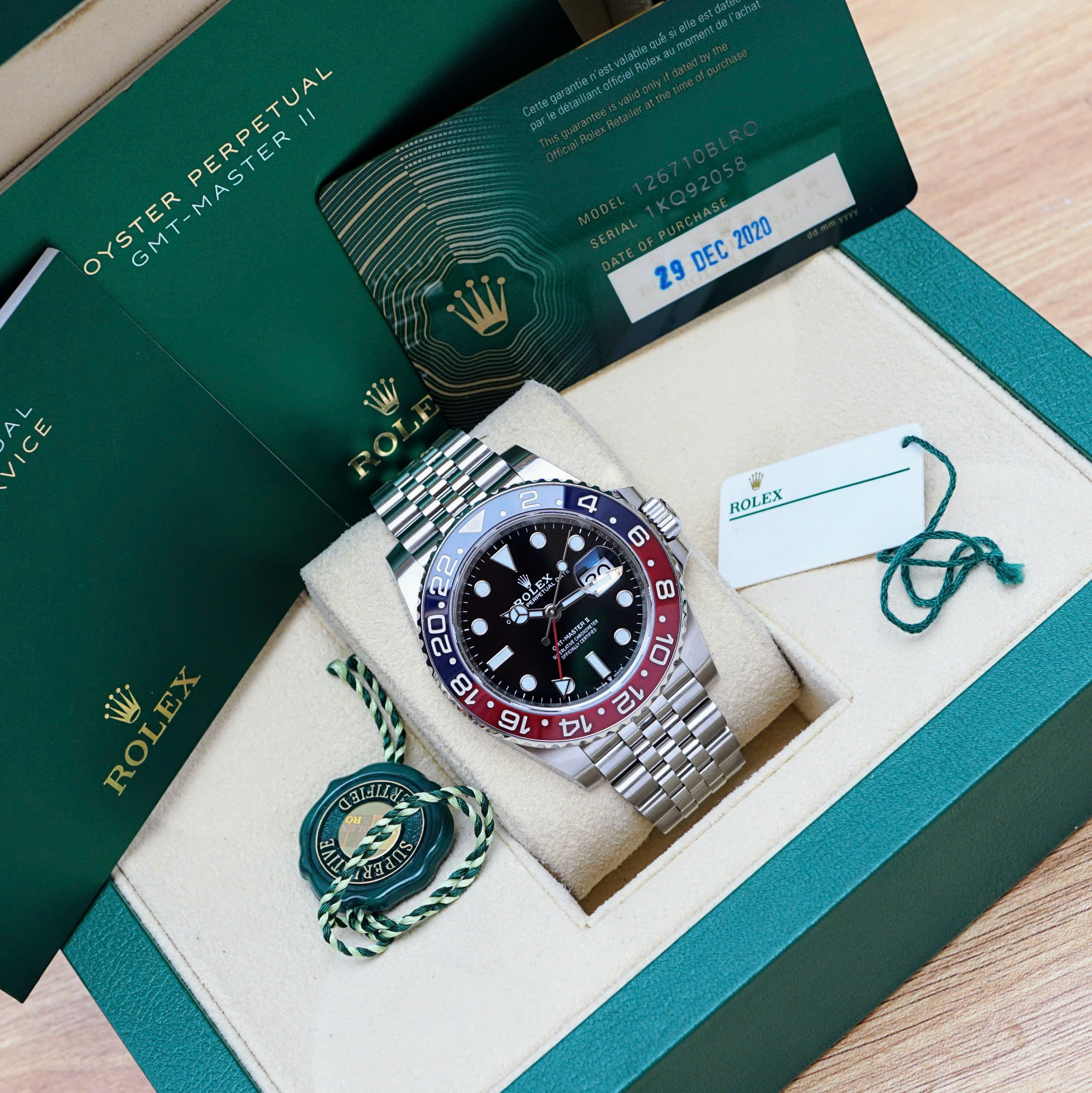 Đồng hồ Rolex Pepsi 126710 Cũ Đồng hồ Rolex Pepsi 126710 Cũ