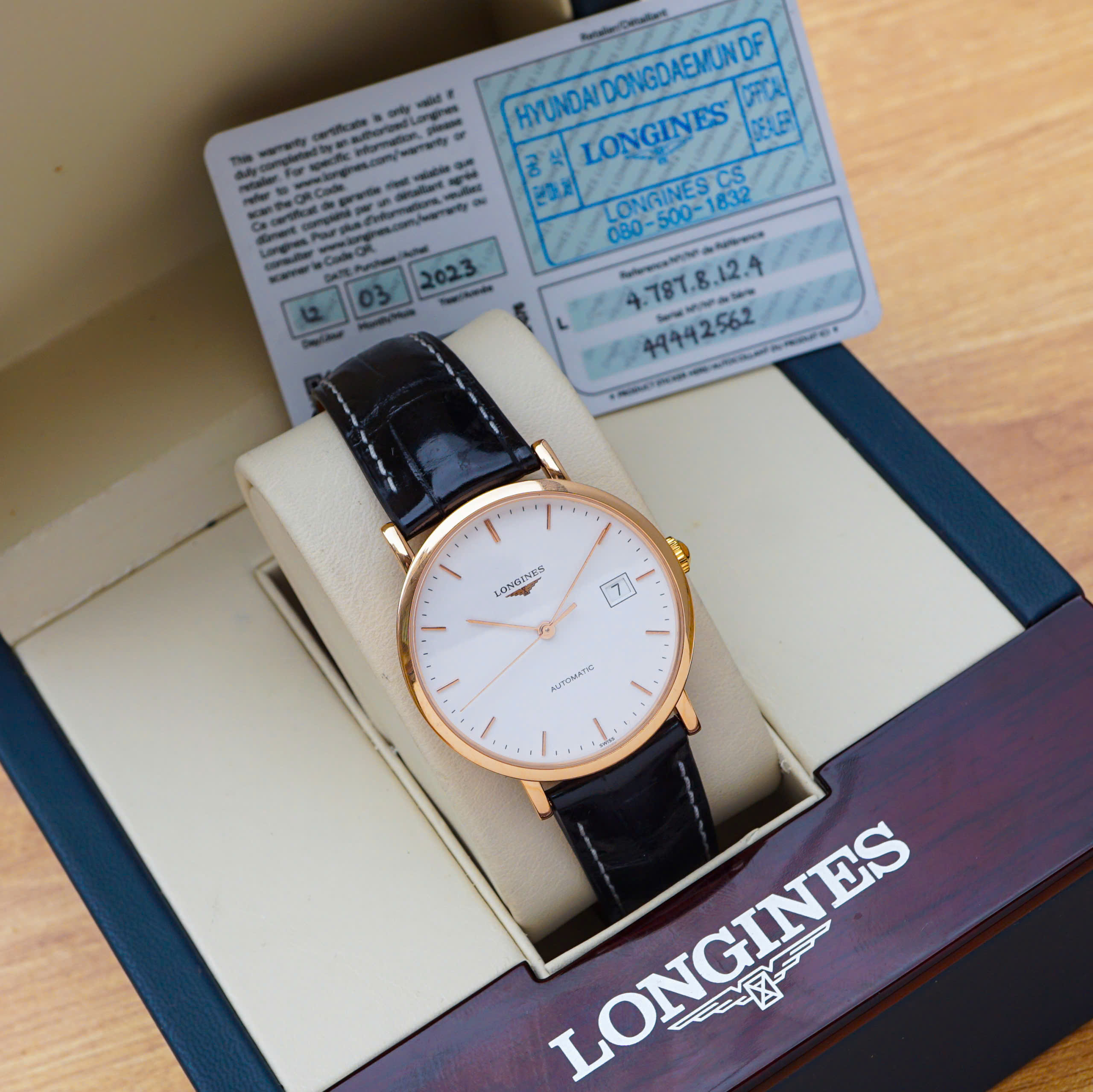 Đồng hồ Longines Elegant Collection L4.787.8.12.4 Cũ Đồng hồ Longines Elegant Collection L4.787.8.12.4 Cũ