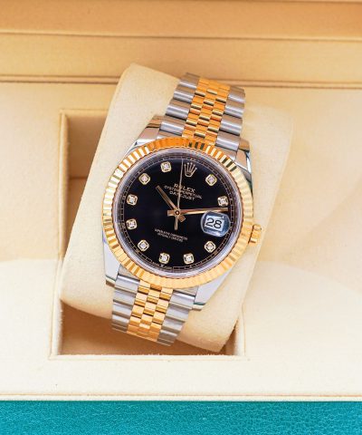 Đồng hồ Rolex Datejust 126333 Black Dial Cũ