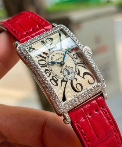 Đồng hồ Franck Muller Long Island 18k White Gold 950 S6 Cũ