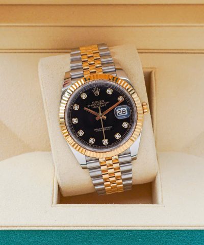 Đồng hồ Rolex Datejust 126333 Demi Vàng 18K Cũ