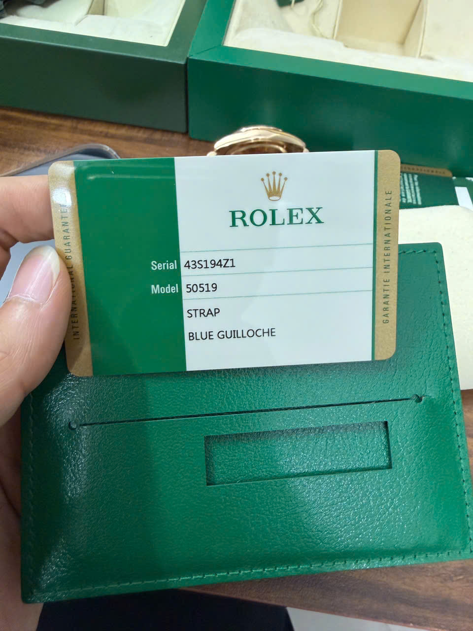 Đồng hồ Rolex Cellini Date 39mm 50519 White Gold Blue Cũ Đồng hồ Rolex Cellini Date 39mm 50519 White Gold Blue Cũ